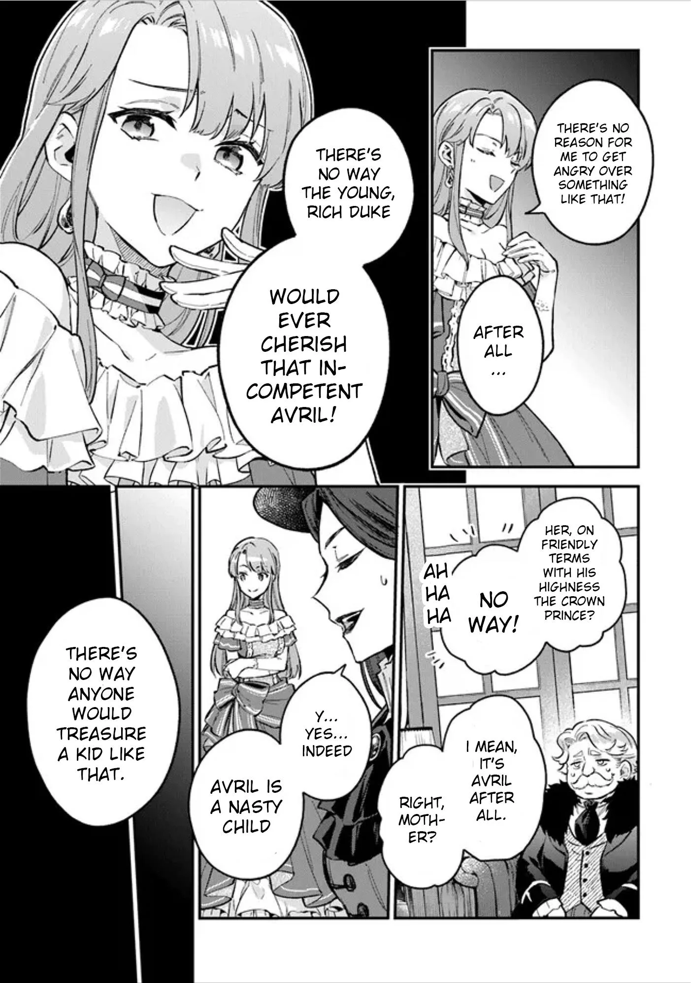 An Incompetent Woman Wants to Be a Villainess ~The Young Lady Who Married as a Substitute for Her Stepsister Didn't Notice the Duke's Doting~ Chapter 4.1 page 7