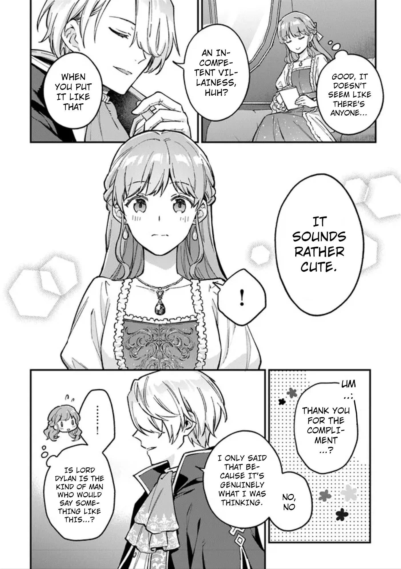 An Incompetent Woman Wants to Be a Villainess ~The Young Lady Who Married as a Substitute for Her Stepsister Didn't Notice the Duke's Doting~ Chapter 4.2 page 5