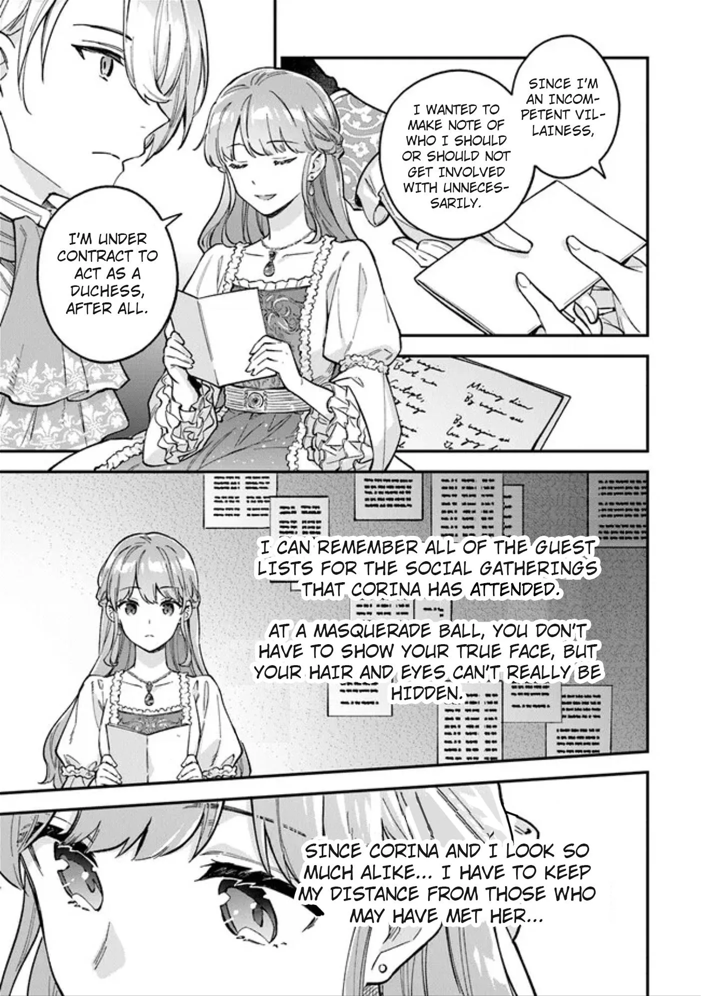 An Incompetent Woman Wants to Be a Villainess ~The Young Lady Who Married as a Substitute for Her Stepsister Didn't Notice the Duke's Doting~ Chapter 4.2 page 4