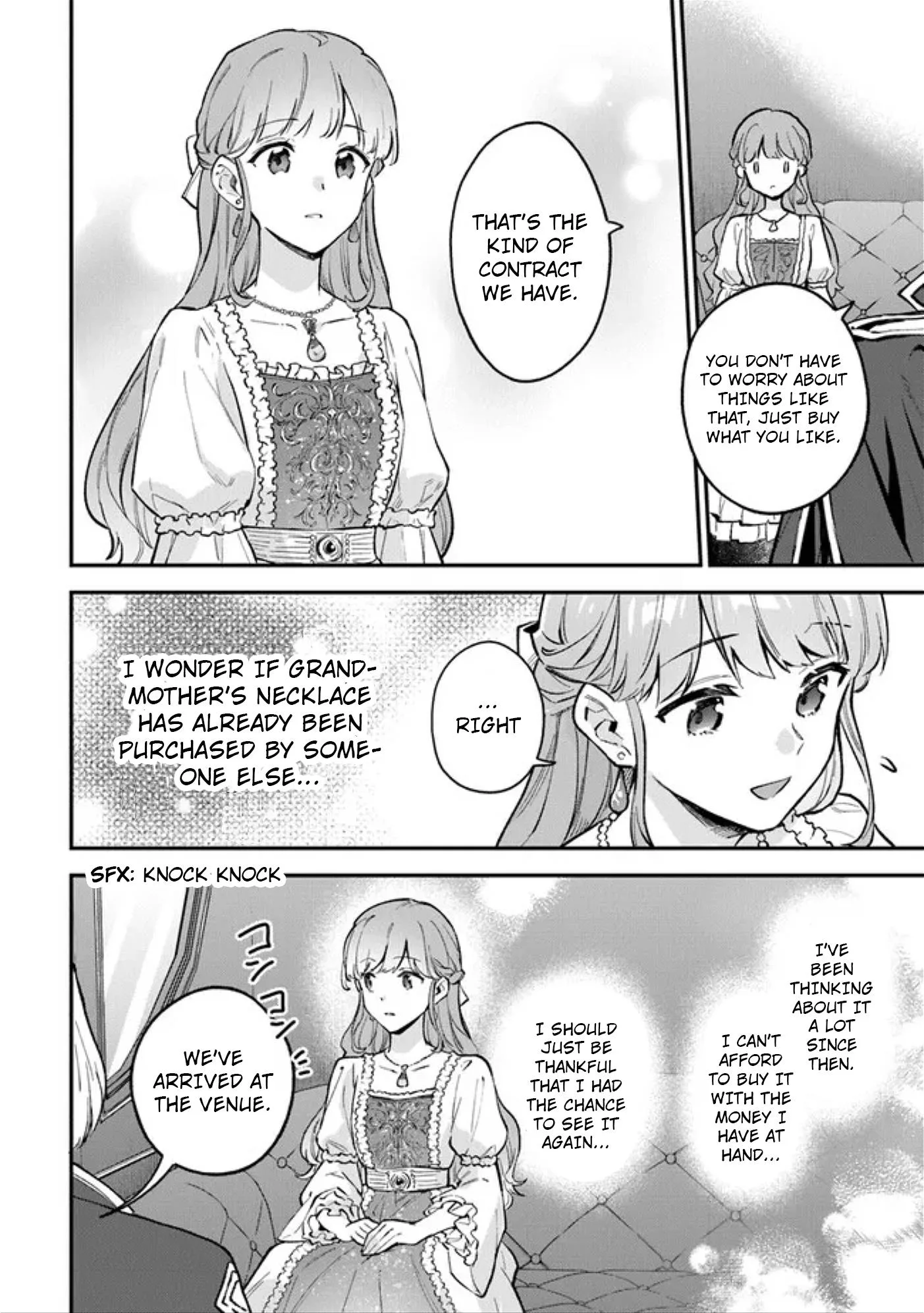 An Incompetent Woman Wants to Be a Villainess ~The Young Lady Who Married as a Substitute for Her Stepsister Didn't Notice the Duke's Doting~ Chapter 4.2 page 9