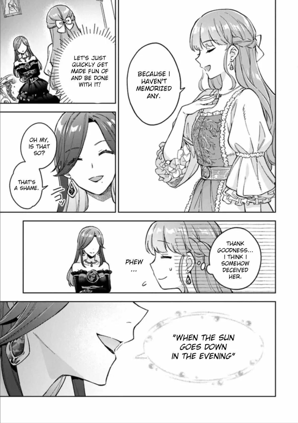 An Incompetent Woman Wants to Be a Villainess ~The Young Lady Who Married as a Substitute for Her Stepsister Didn't Notice the Duke's Doting~ Chapter 5 page 8