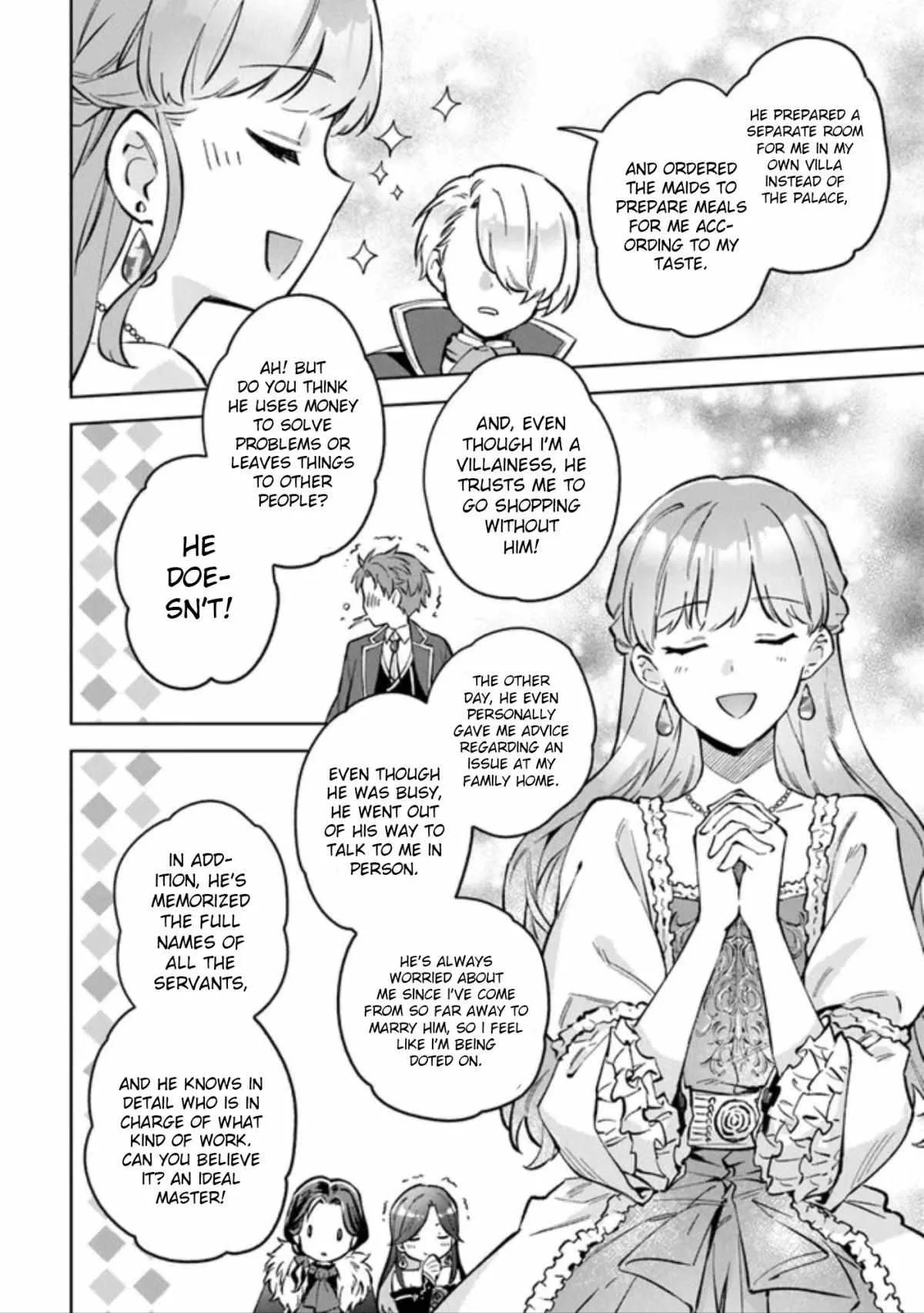 An Incompetent Woman Wants to Be a Villainess ~The Young Lady Who Married as a Substitute for Her Stepsister Didn't Notice the Duke's Doting~ Chapter 5 page 25