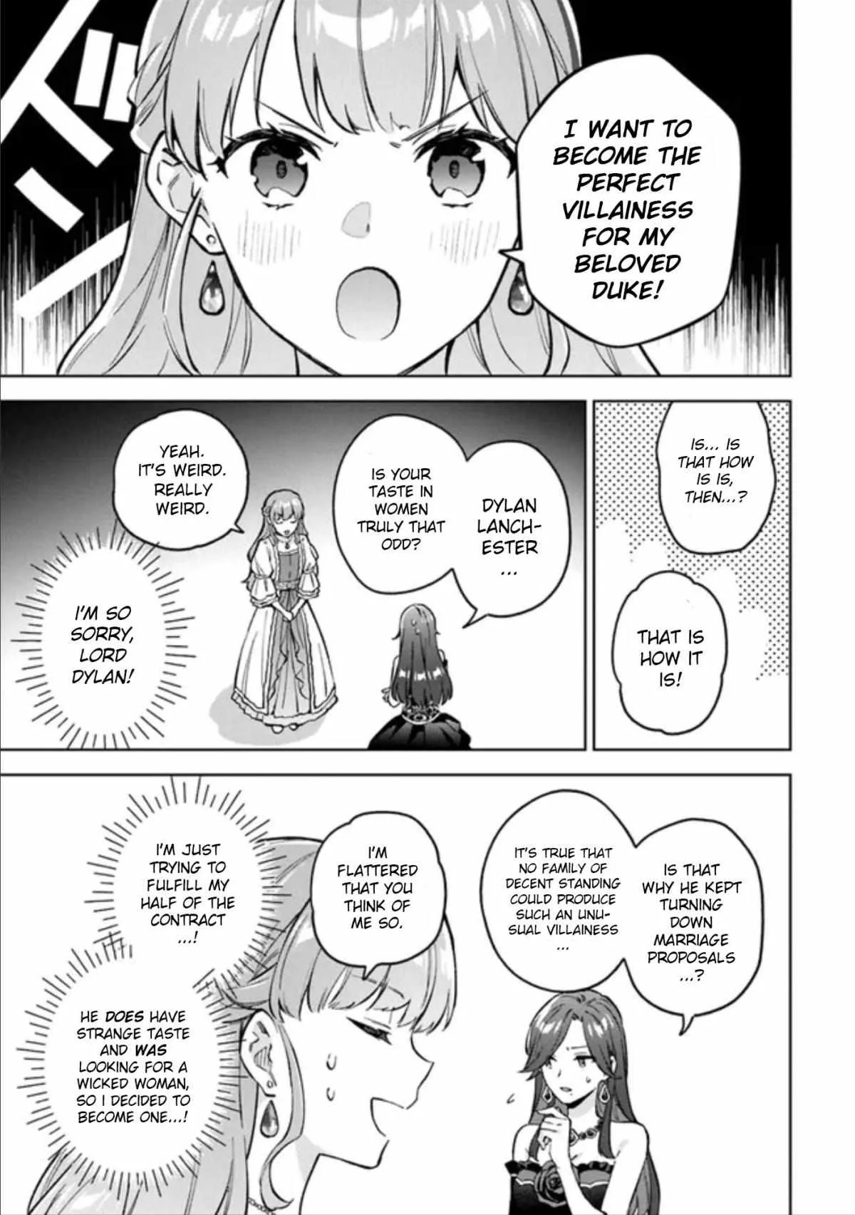 An Incompetent Woman Wants to Be a Villainess ~The Young Lady Who Married as a Substitute for Her Stepsister Didn't Notice the Duke's Doting~ Chapter 5 page 18