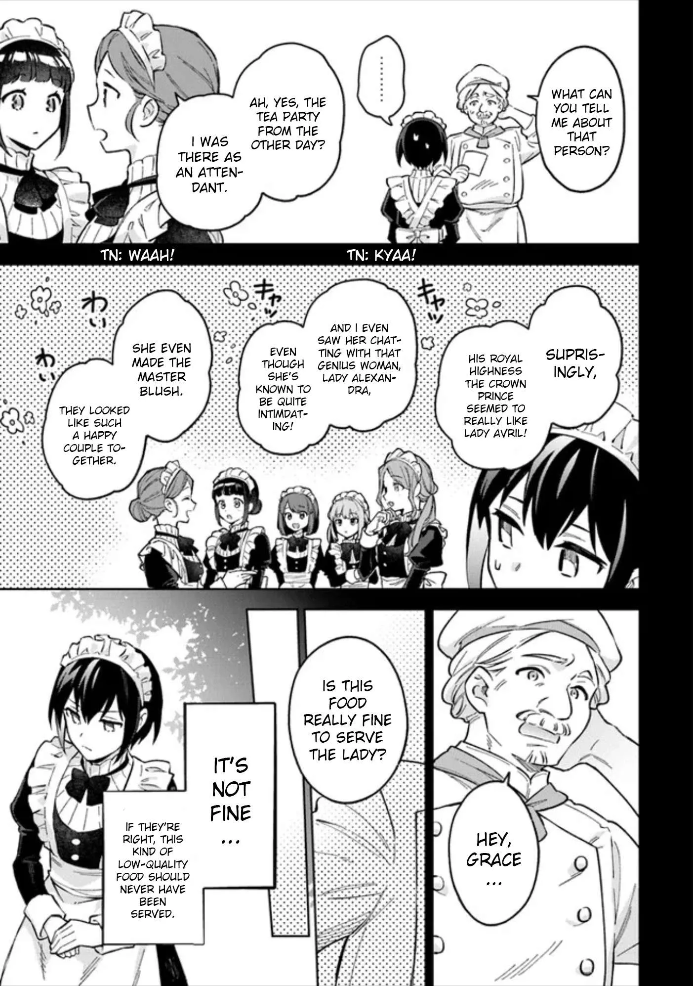 An Incompetent Woman Wants to Be a Villainess ~The Young Lady Who Married as a Substitute for Her Stepsister Didn't Notice the Duke's Doting~ Chapter 6 page 5