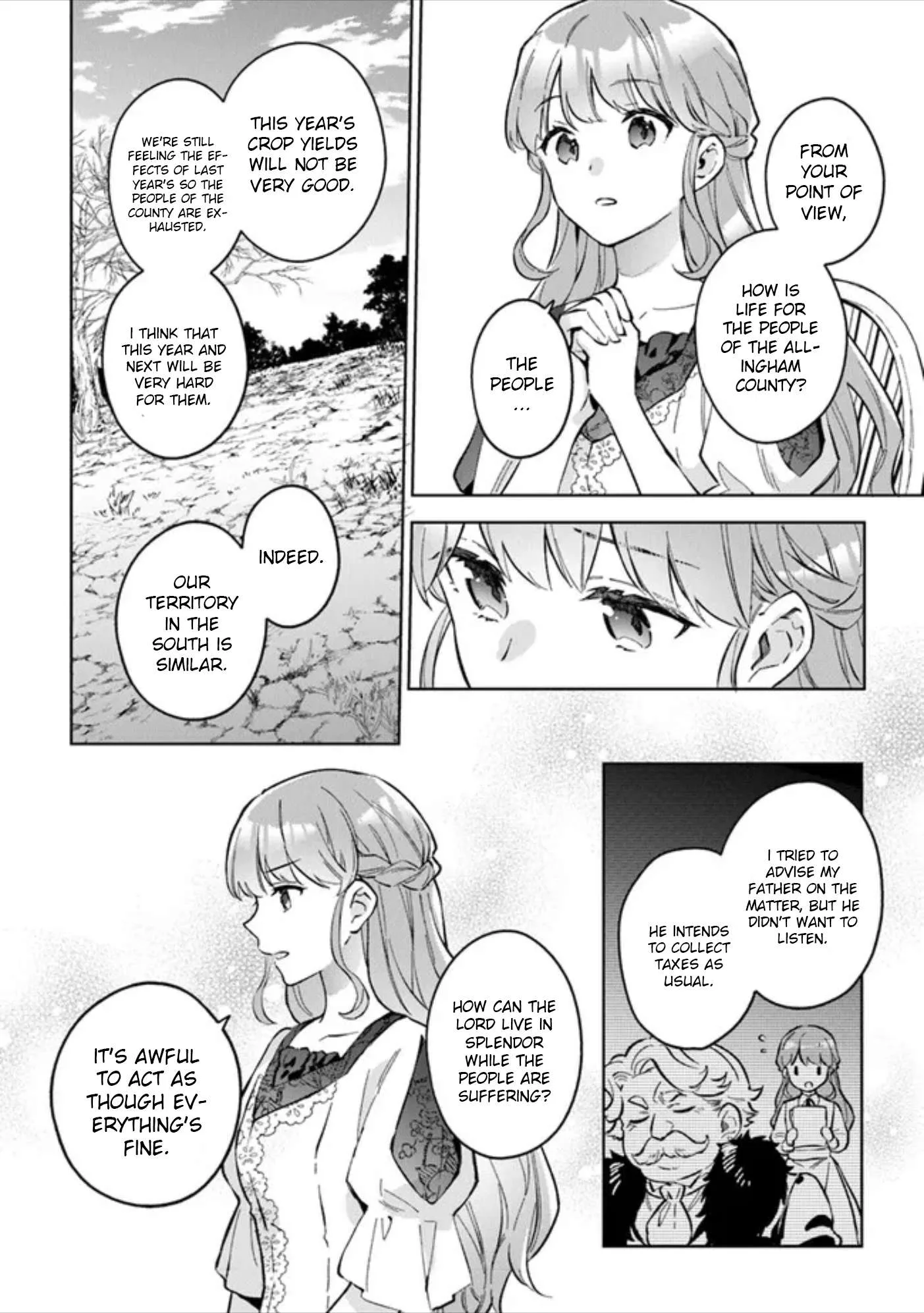 An Incompetent Woman Wants to Be a Villainess ~The Young Lady Who Married as a Substitute for Her Stepsister Didn't Notice the Duke's Doting~ Chapter 6 page 18