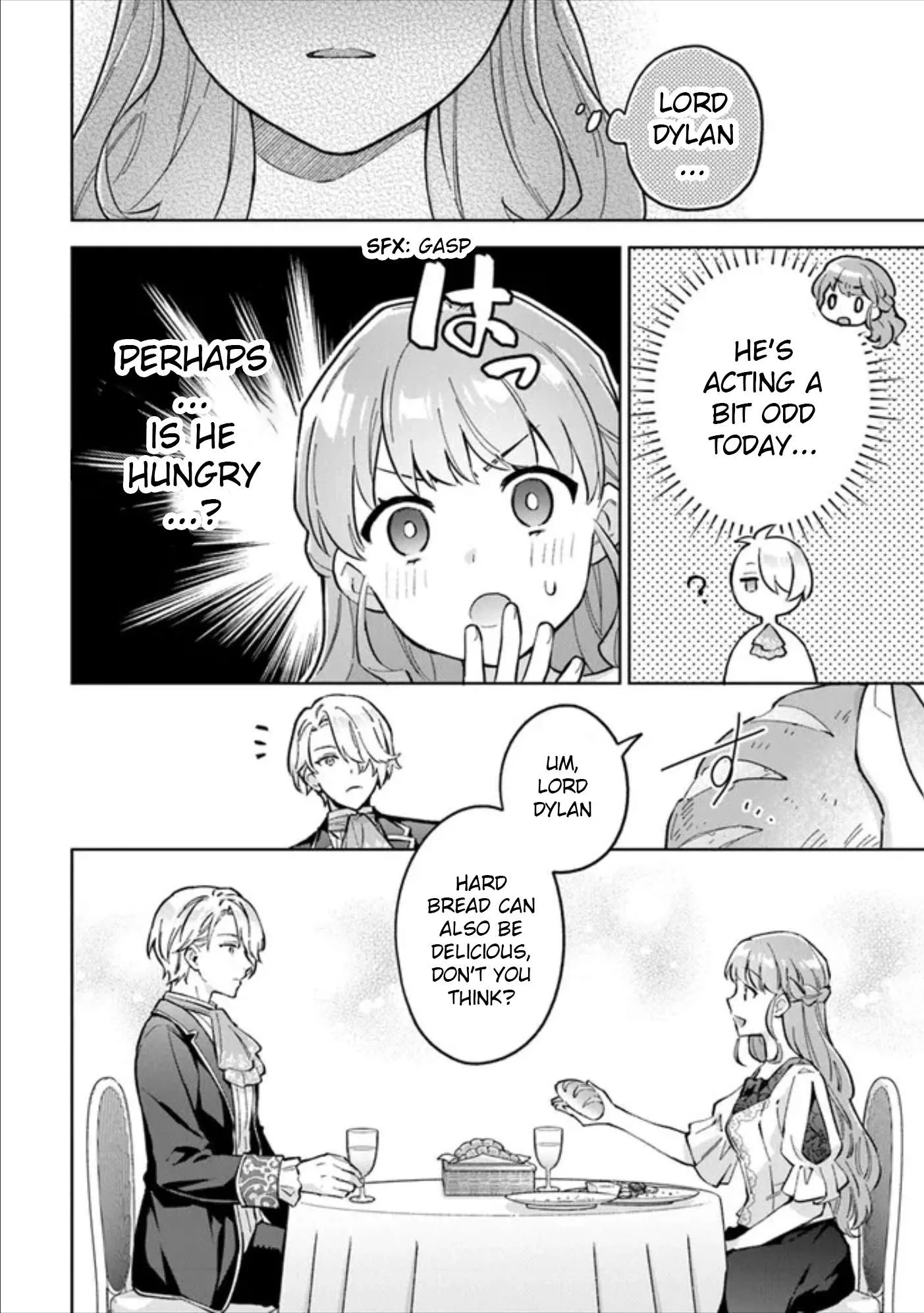 An Incompetent Woman Wants to Be a Villainess ~The Young Lady Who Married as a Substitute for Her Stepsister Didn't Notice the Duke's Doting~ Chapter 6 page 12