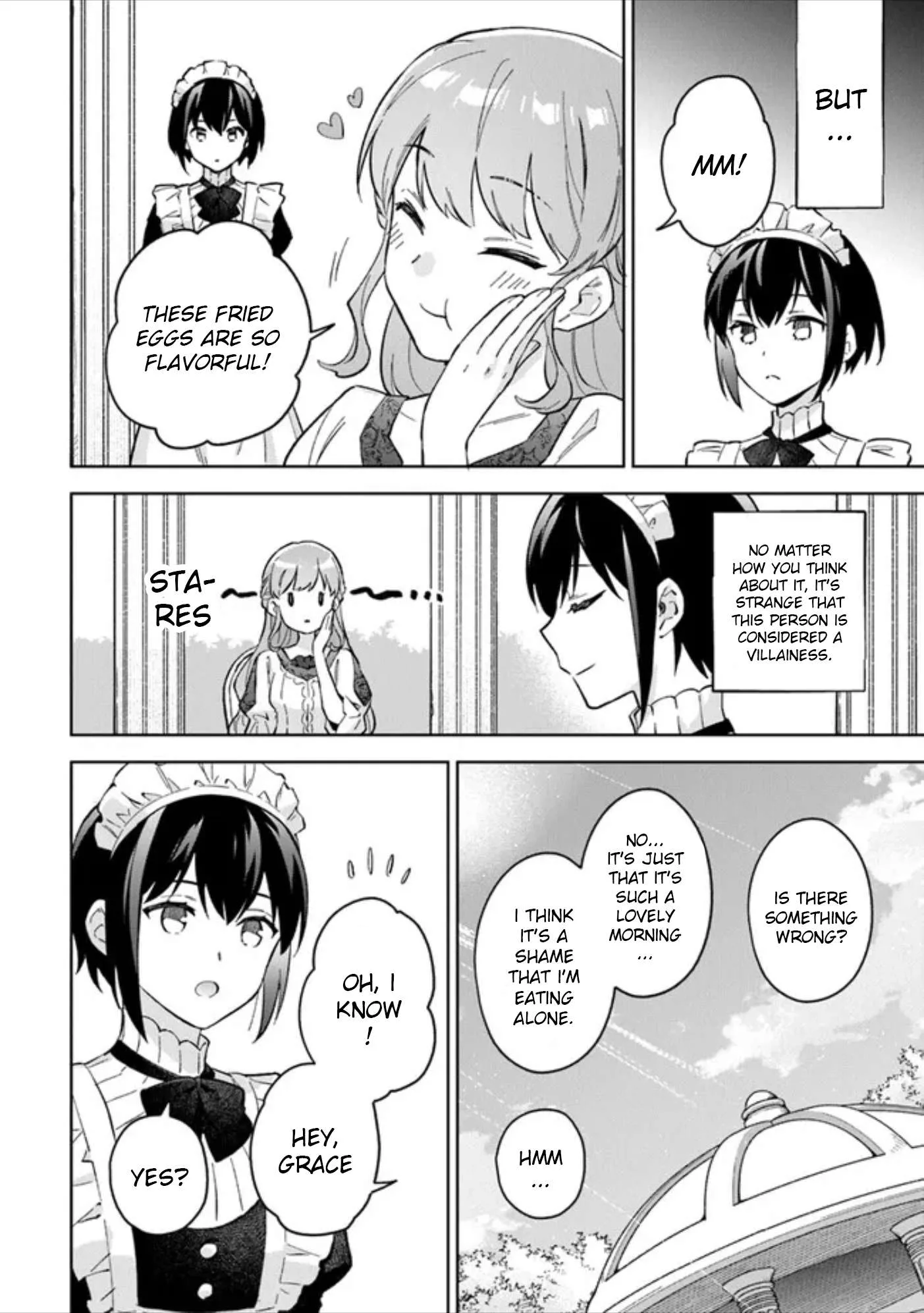 An Incompetent Woman Wants to Be a Villainess ~The Young Lady Who Married as a Substitute for Her Stepsister Didn't Notice the Duke's Doting~ Chapter 6 page 6