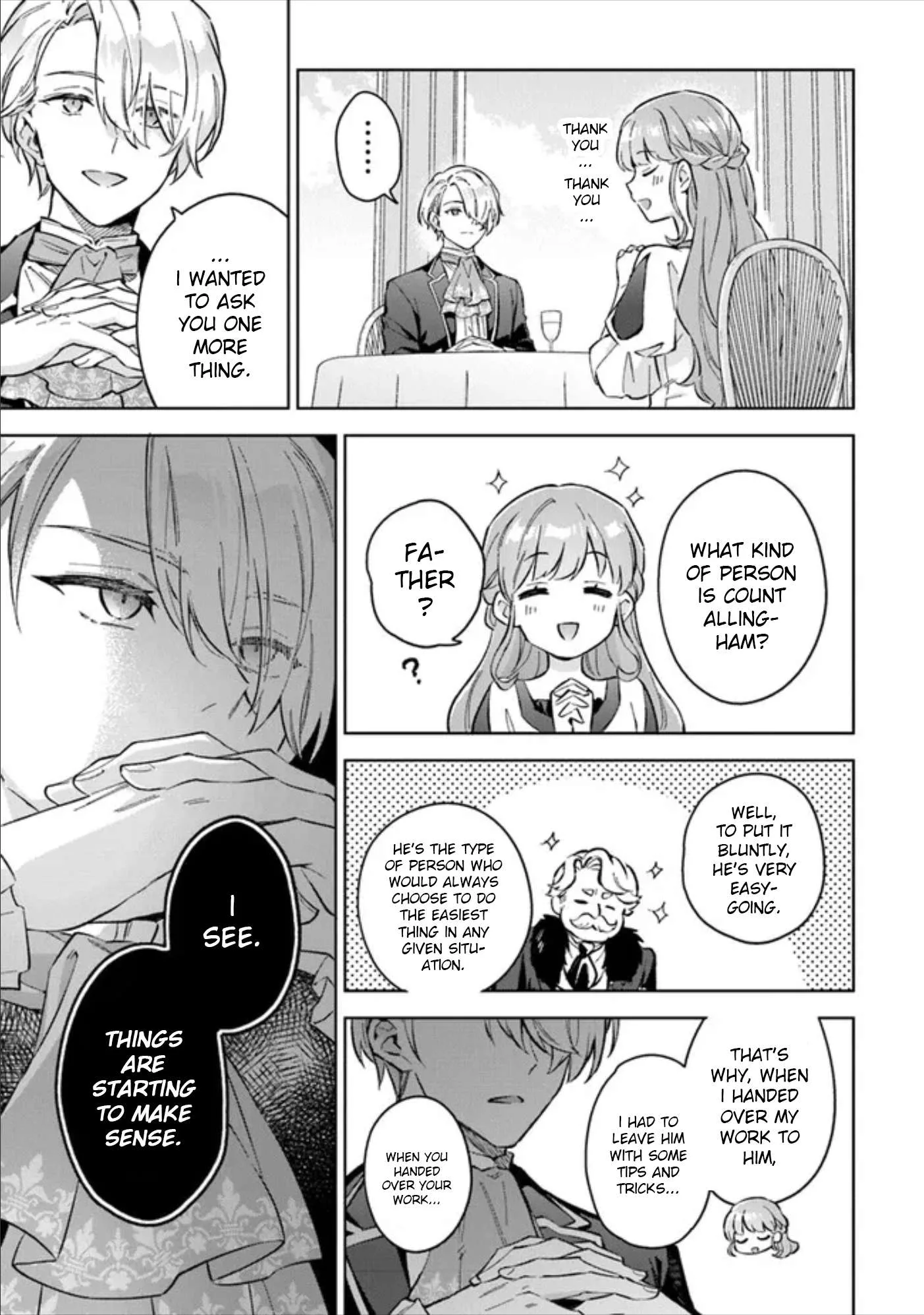 An Incompetent Woman Wants to Be a Villainess ~The Young Lady Who Married as a Substitute for Her Stepsister Didn't Notice the Duke's Doting~ Chapter 6 page 17