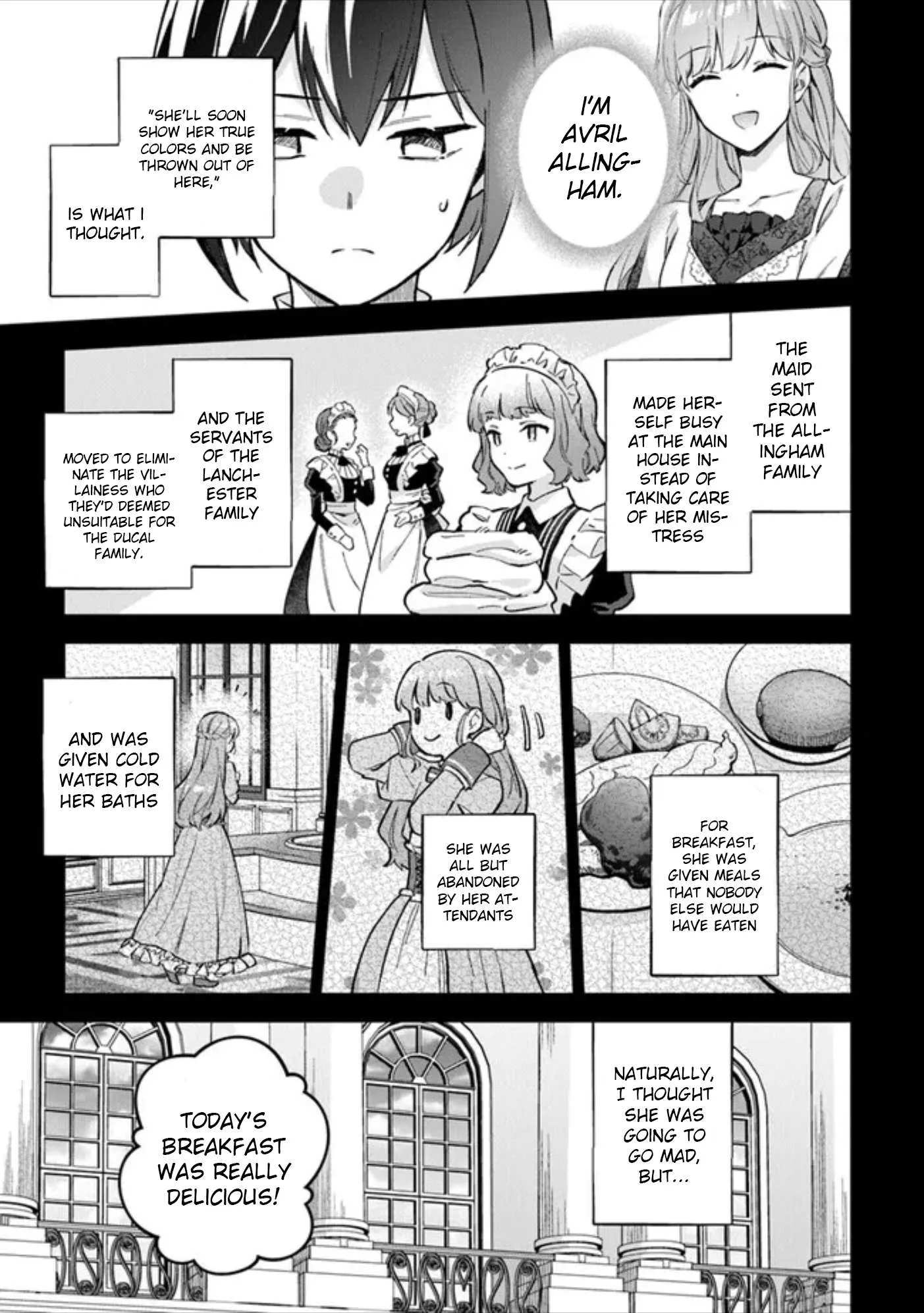 An Incompetent Woman Wants to Be a Villainess ~The Young Lady Who Married as a Substitute for Her Stepsister Didn't Notice the Duke's Doting~ Chapter 6 page 3