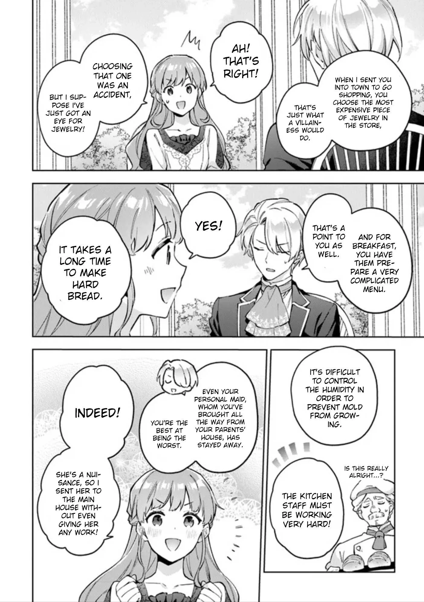 An Incompetent Woman Wants to Be a Villainess ~The Young Lady Who Married as a Substitute for Her Stepsister Didn't Notice the Duke's Doting~ Chapter 7 page 11
