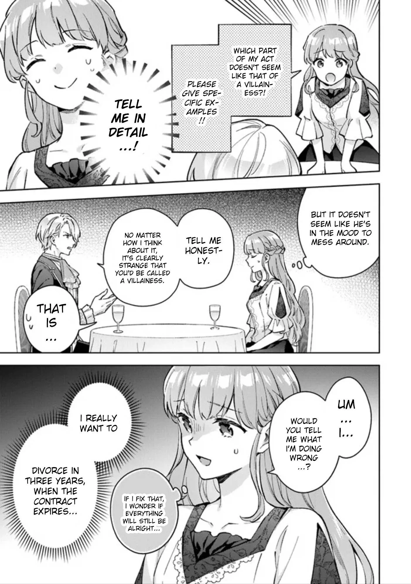 An Incompetent Woman Wants to Be a Villainess ~The Young Lady Who Married as a Substitute for Her Stepsister Didn't Notice the Duke's Doting~ Chapter 7 page 6