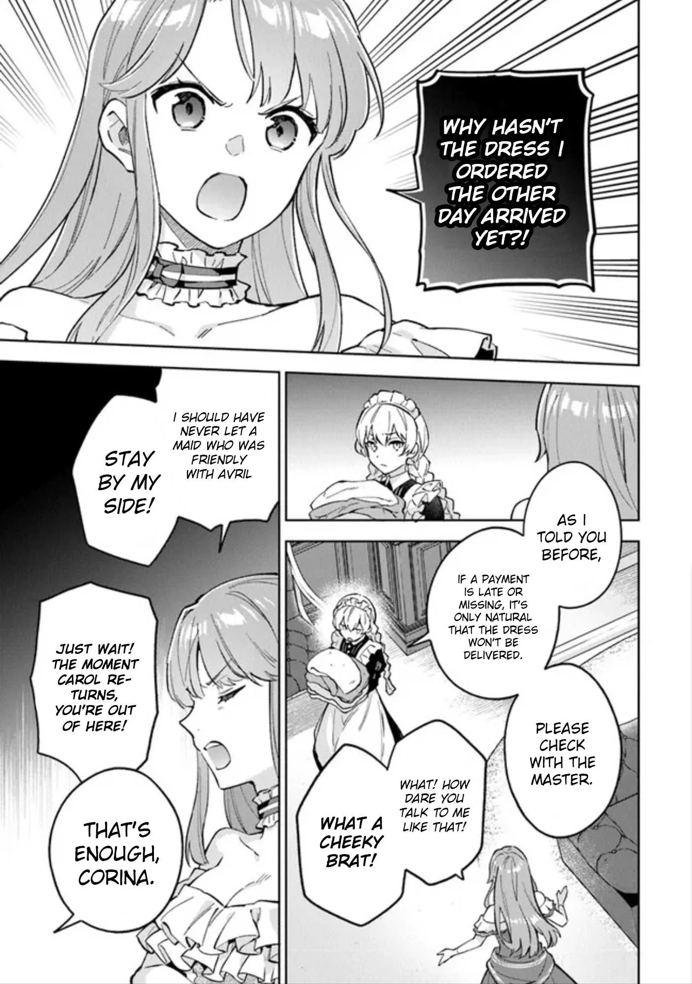 An Incompetent Woman Wants to Be a Villainess ~The Young Lady Who Married as a Substitute for Her Stepsister Didn't Notice the Duke's Doting~ Chapter 7 page 16
