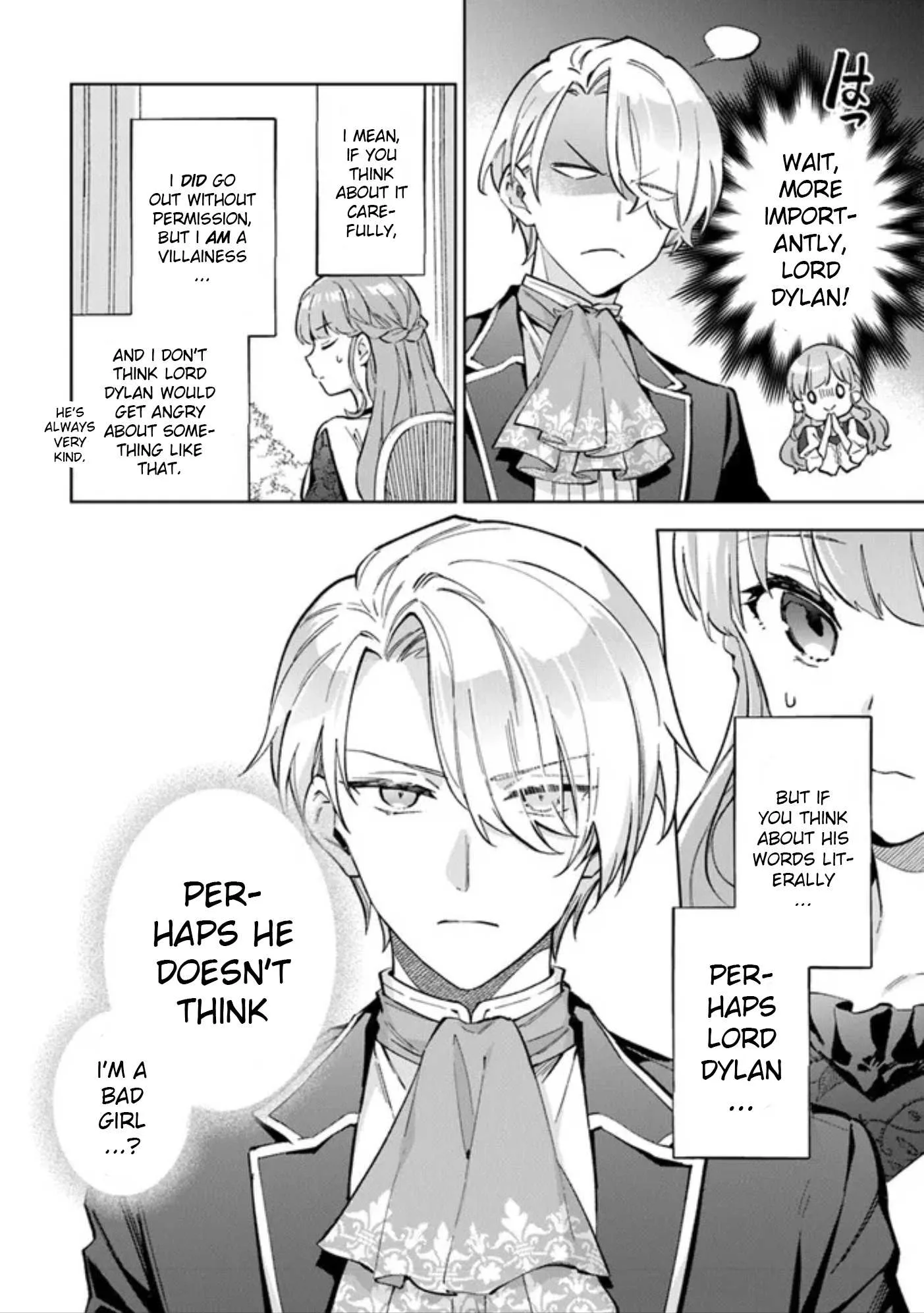 An Incompetent Woman Wants to Be a Villainess ~The Young Lady Who Married as a Substitute for Her Stepsister Didn't Notice the Duke's Doting~ Chapter 7 page 5
