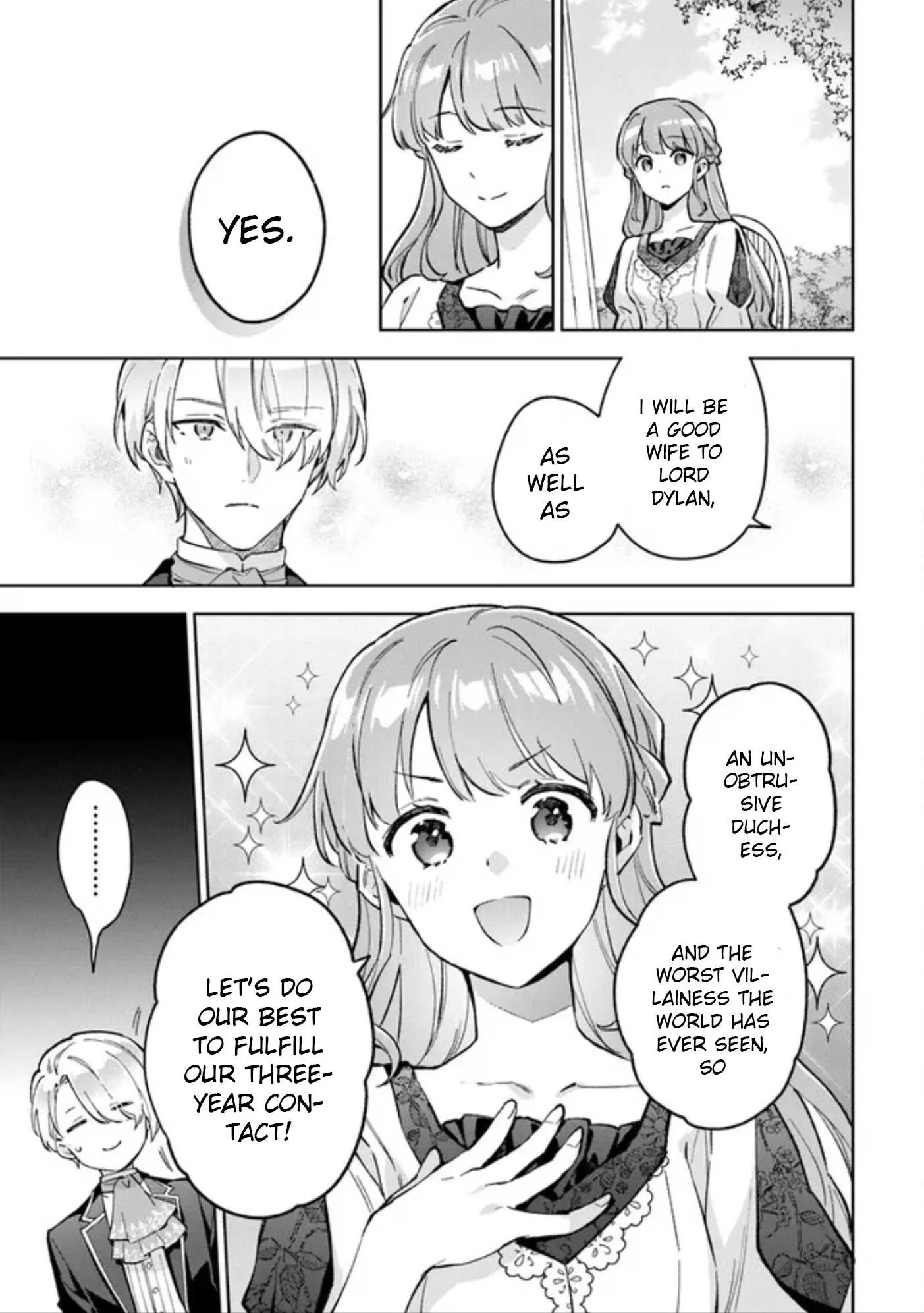 An Incompetent Woman Wants to Be a Villainess ~The Young Lady Who Married as a Substitute for Her Stepsister Didn't Notice the Duke's Doting~ Chapter 7 page 14