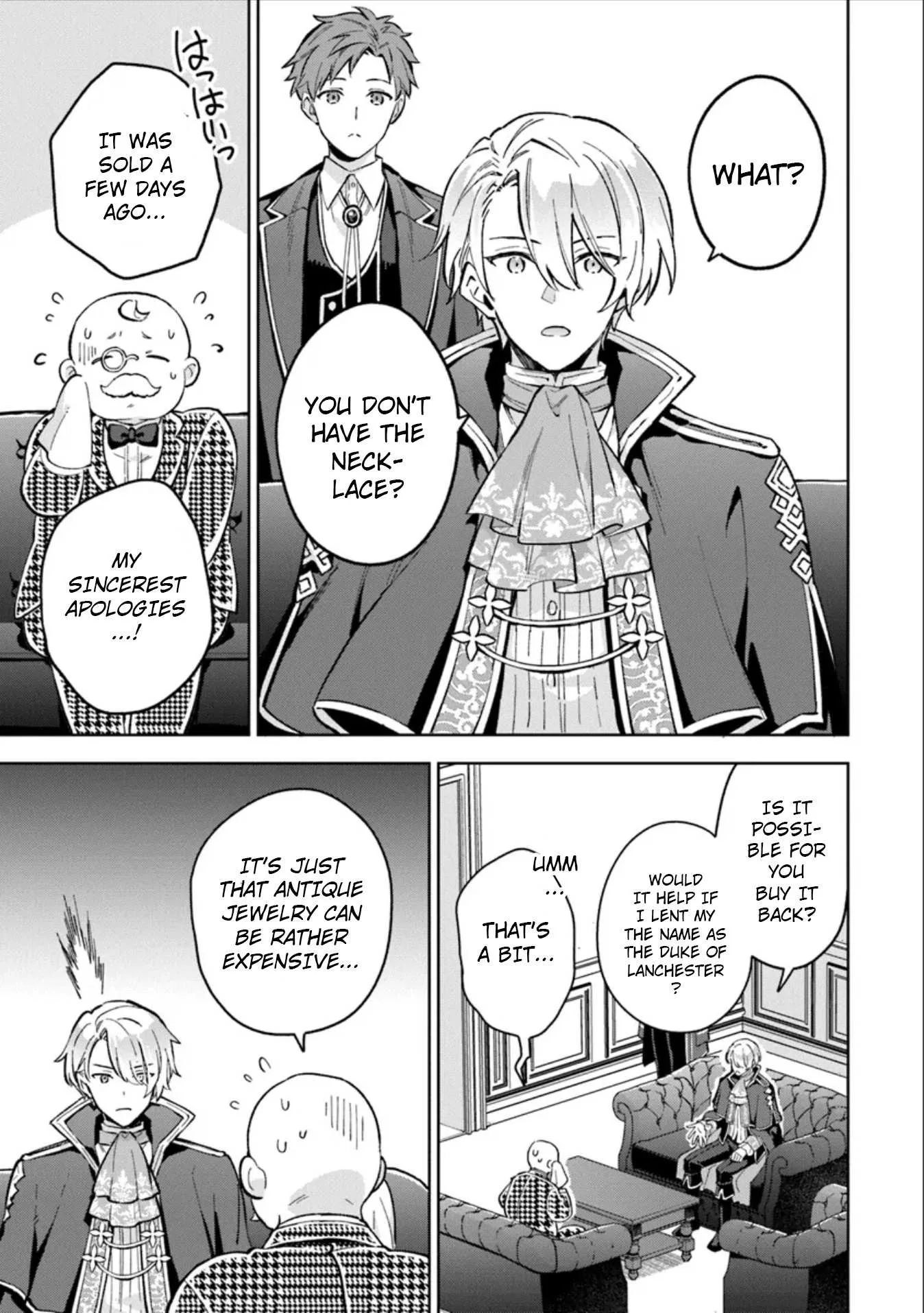 An Incompetent Woman Wants to Be a Villainess ~The Young Lady Who Married as a Substitute for Her Stepsister Didn't Notice the Duke's Doting~ Chapter 8 page 14