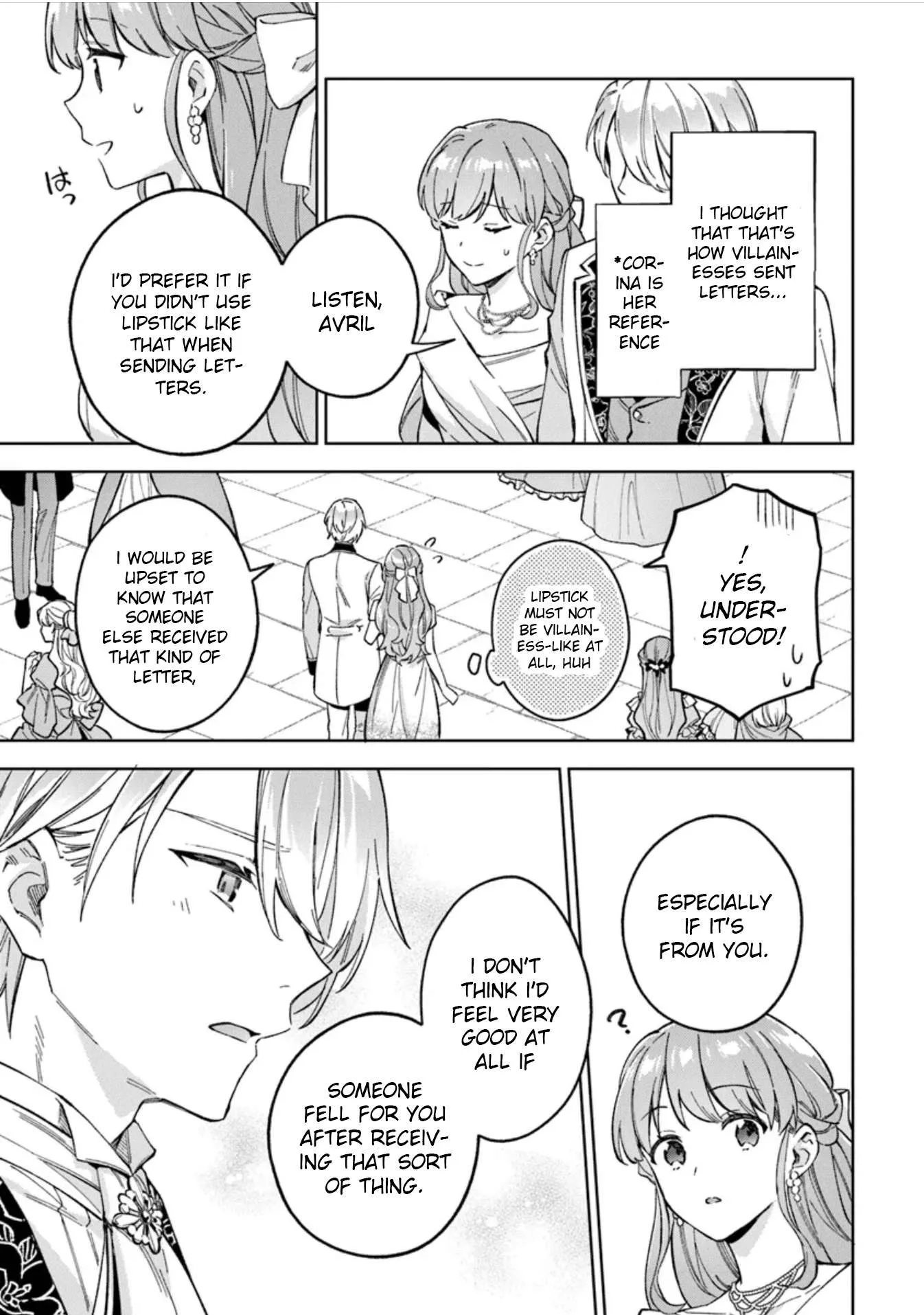An Incompetent Woman Wants to Be a Villainess ~The Young Lady Who Married as a Substitute for Her Stepsister Didn't Notice the Duke's Doting~ Chapter 9 page 13