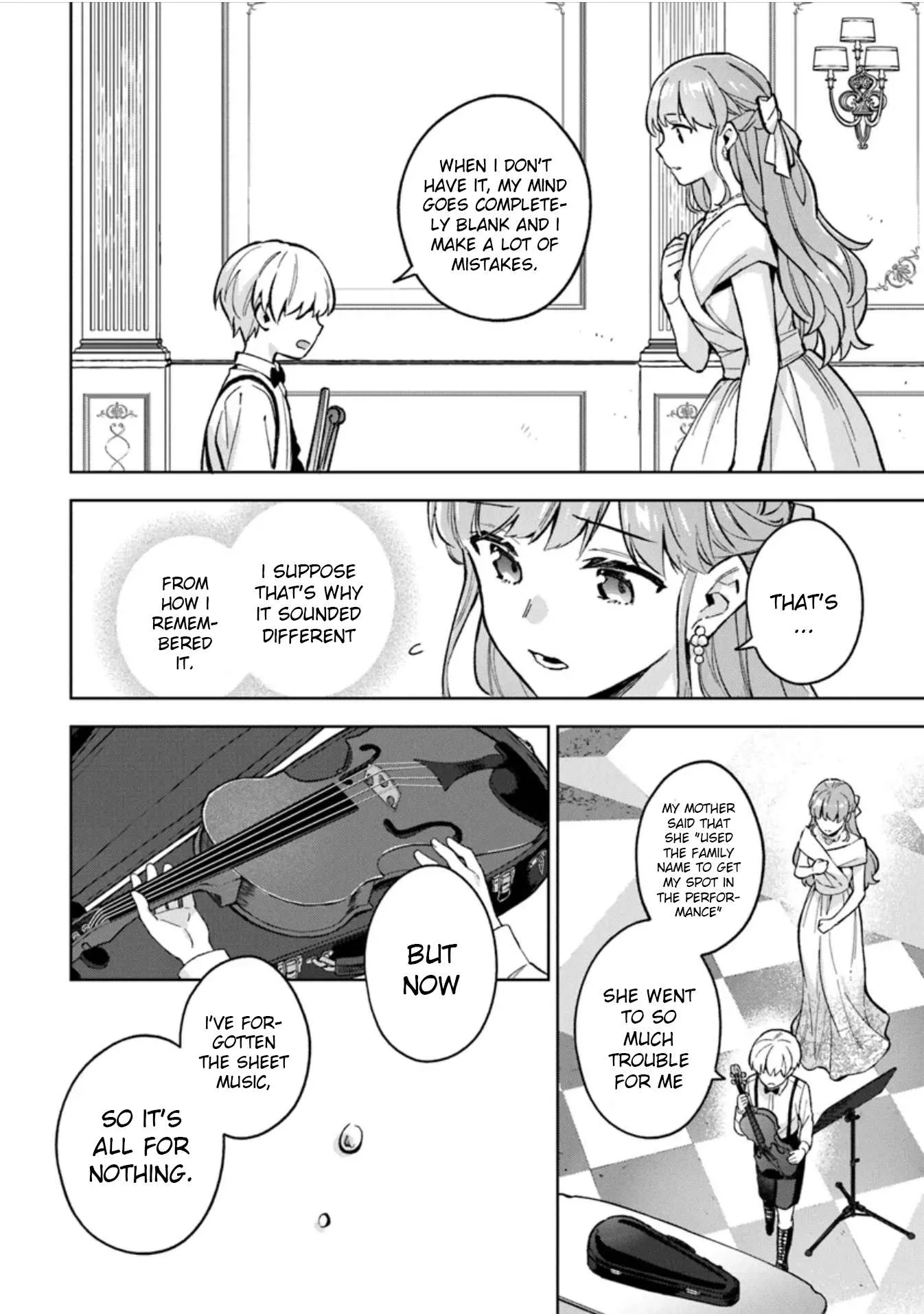 An Incompetent Woman Wants to Be a Villainess ~The Young Lady Who Married as a Substitute for Her Stepsister Didn't Notice the Duke's Doting~ Chapter 9 page 22