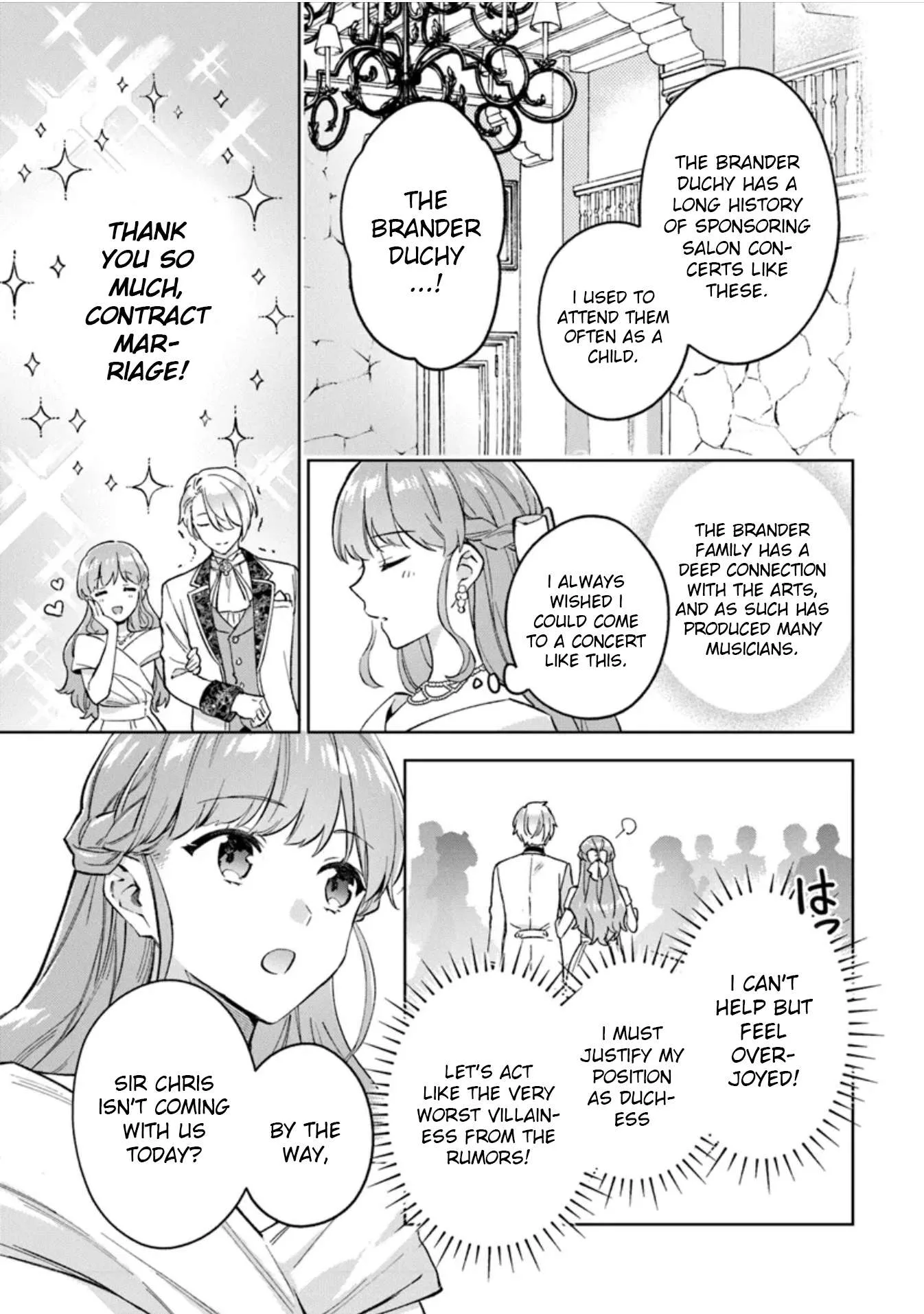 An Incompetent Woman Wants to Be a Villainess ~The Young Lady Who Married as a Substitute for Her Stepsister Didn't Notice the Duke's Doting~ Chapter 9 page 11