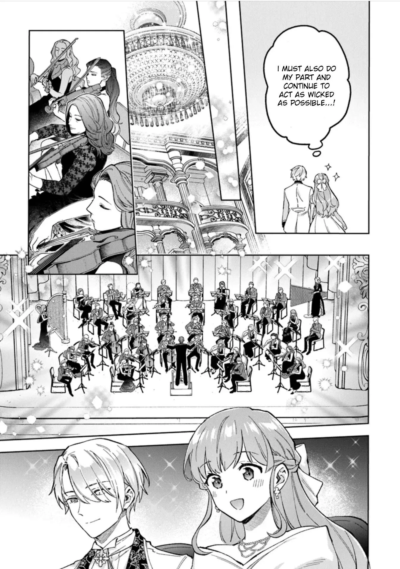 An Incompetent Woman Wants to Be a Villainess ~The Young Lady Who Married as a Substitute for Her Stepsister Didn't Notice the Duke's Doting~ Chapter 9 page 17