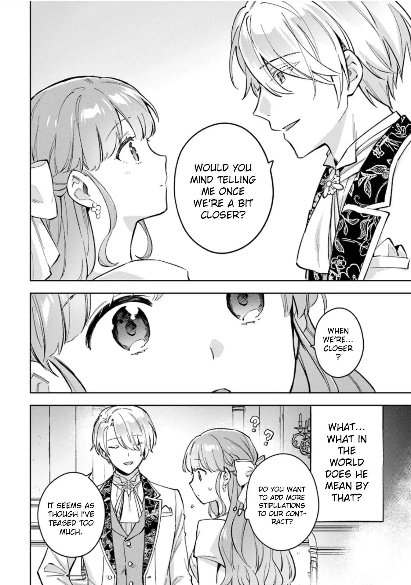 An Incompetent Woman Wants to Be a Villainess ~The Young Lady Who Married as a Substitute for Her Stepsister Didn't Notice the Duke's Doting~ Chapter 9 page 6