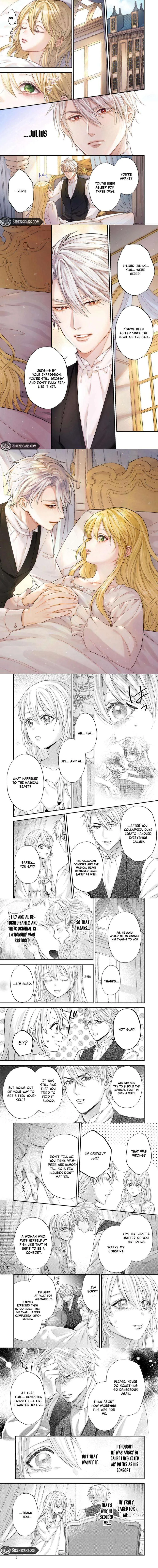 Anata no Chouhi de Kamawanai - Kishi Reijou wa Kyuuketsu Koushaku ni Dekiaisareru Chapter 8 page 2