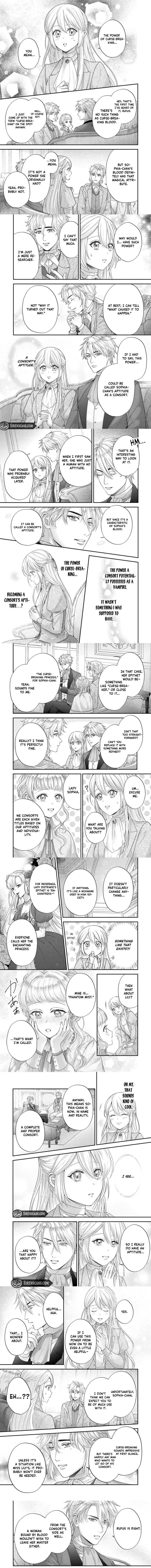 Anata no Chouhi de Kamawanai - Kishi Reijou wa Kyuuketsu Koushaku ni Dekiaisareru Chapter 9 page 2
