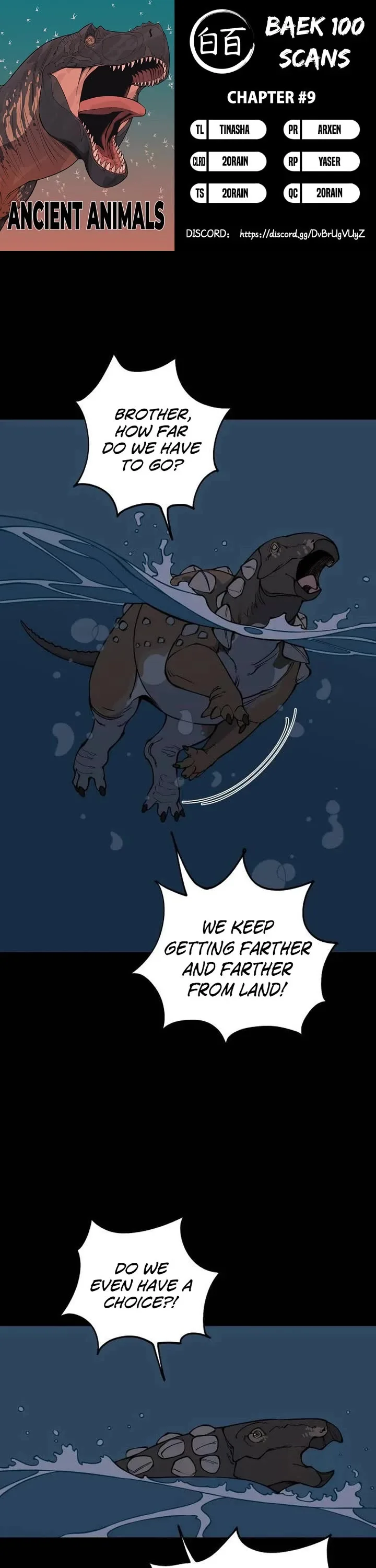 Ancient Animals Chapter 9 page 1