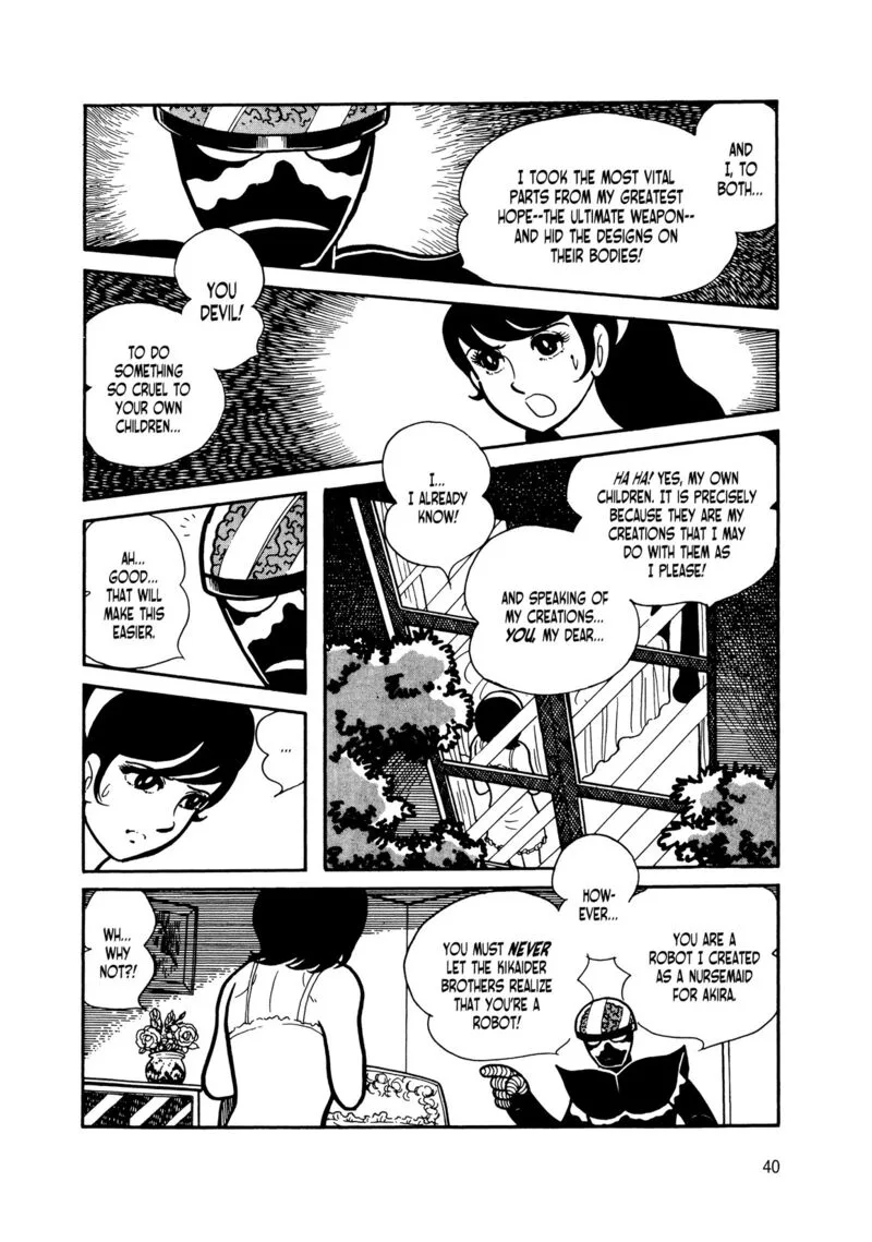 Android Kikaider Chapter 13 page 34