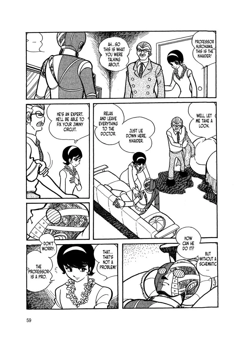 Android Kikaider Chapter 4 page 58