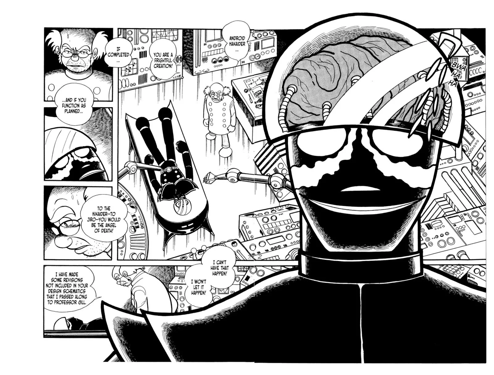 Android Kikaider Chapter 8 page 6