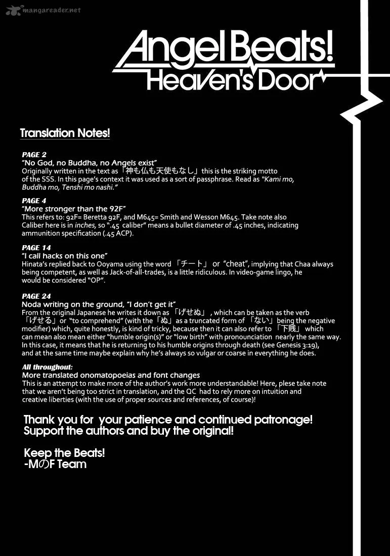 Angel Beats! - Heaven's Door Chapter 36 page 33