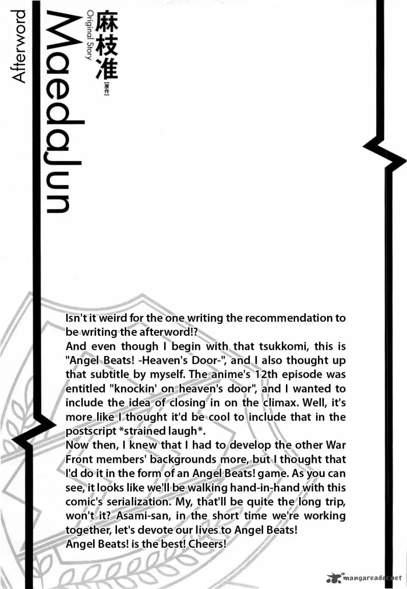 Angel Beats! - Heaven's Door Chapter 6 page 41