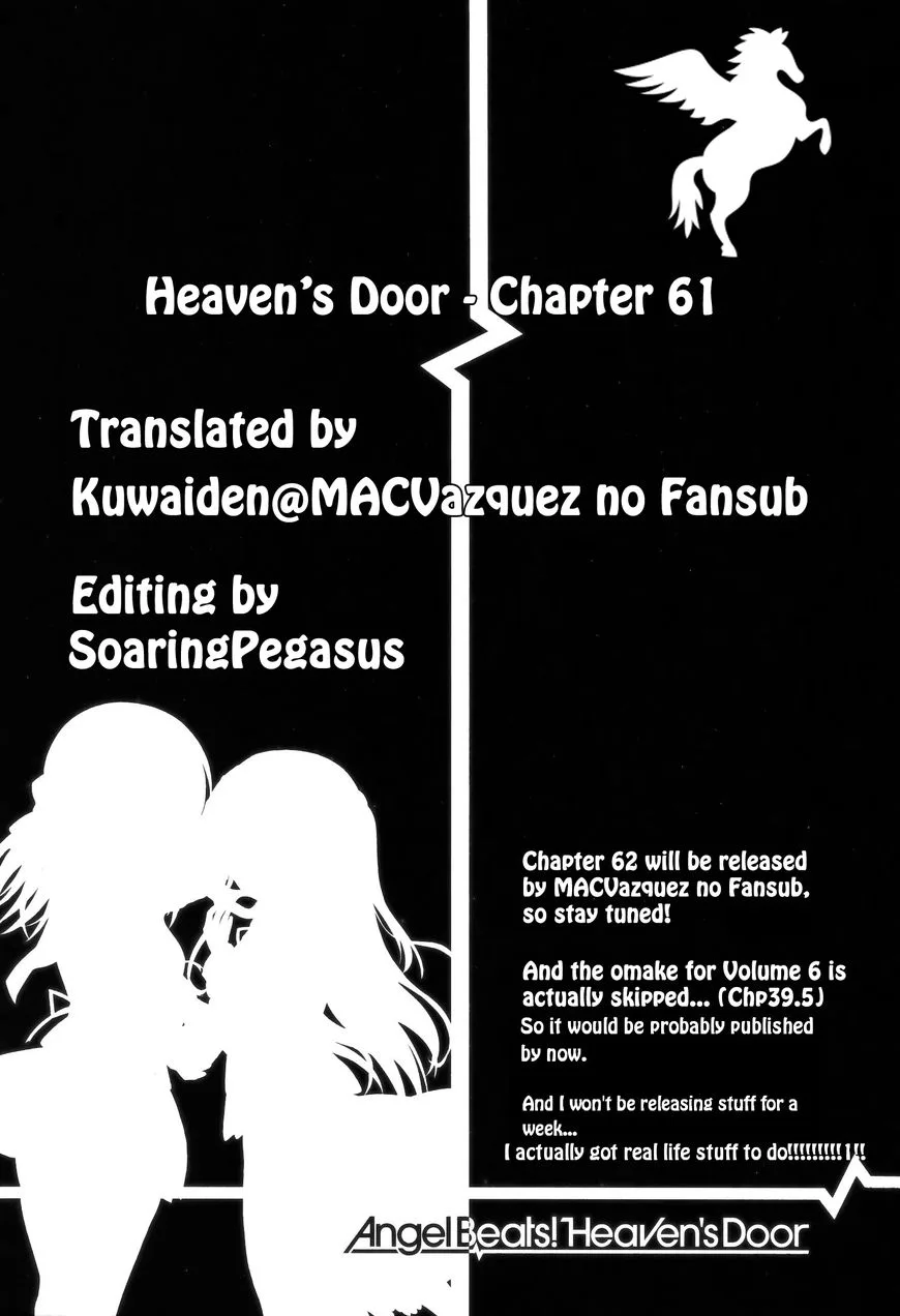 Angel Beats! - Heaven's Door Chapter 61 page 1