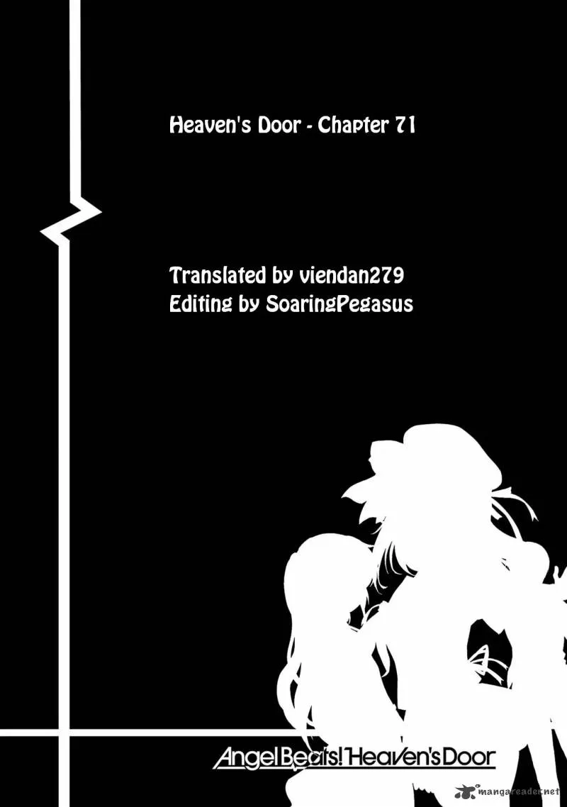 Angel Beats! - Heaven's Door Chapter 71 page 1