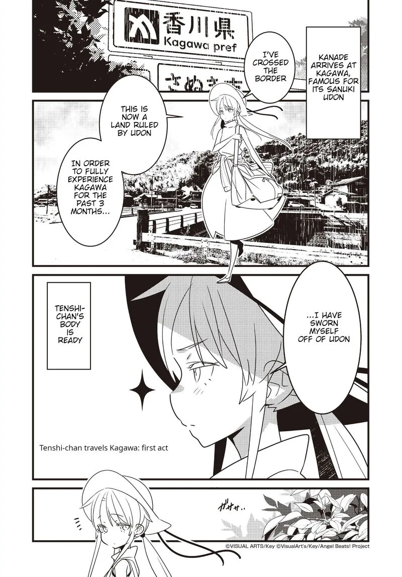 Angel Beats! Spin-off - Tabi suru Tenshi-chan Chapter 3.1 page 2