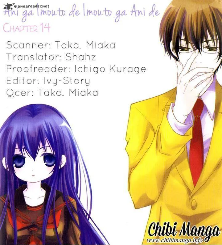 Ani ga Imouto de Imouto ga Ani de. Chapter 14 page 38