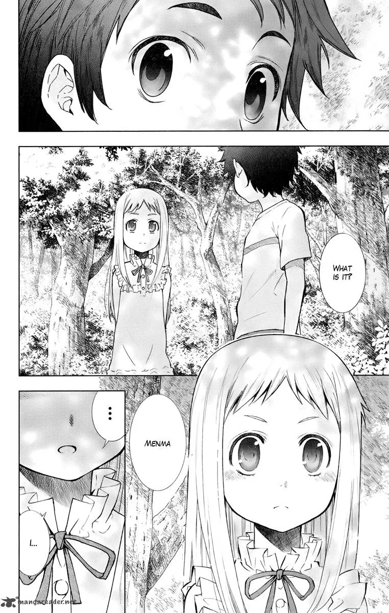 Ano Hi Mita Hana no Namae o Bokutachi wa Mada Shiranai. Chapter 1 page 23