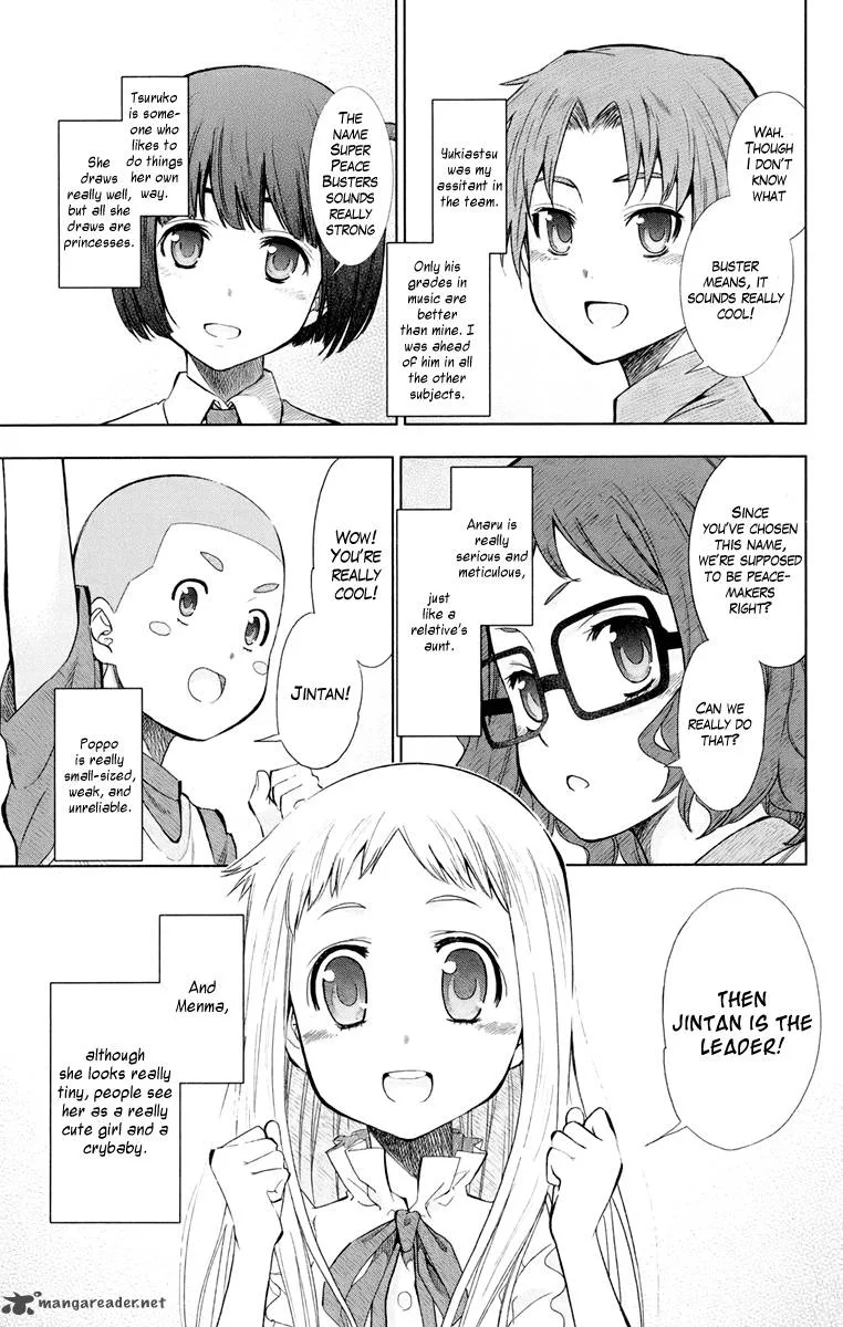 Ano Hi Mita Hana no Namae o Bokutachi wa Mada Shiranai. Chapter 1 page 48
