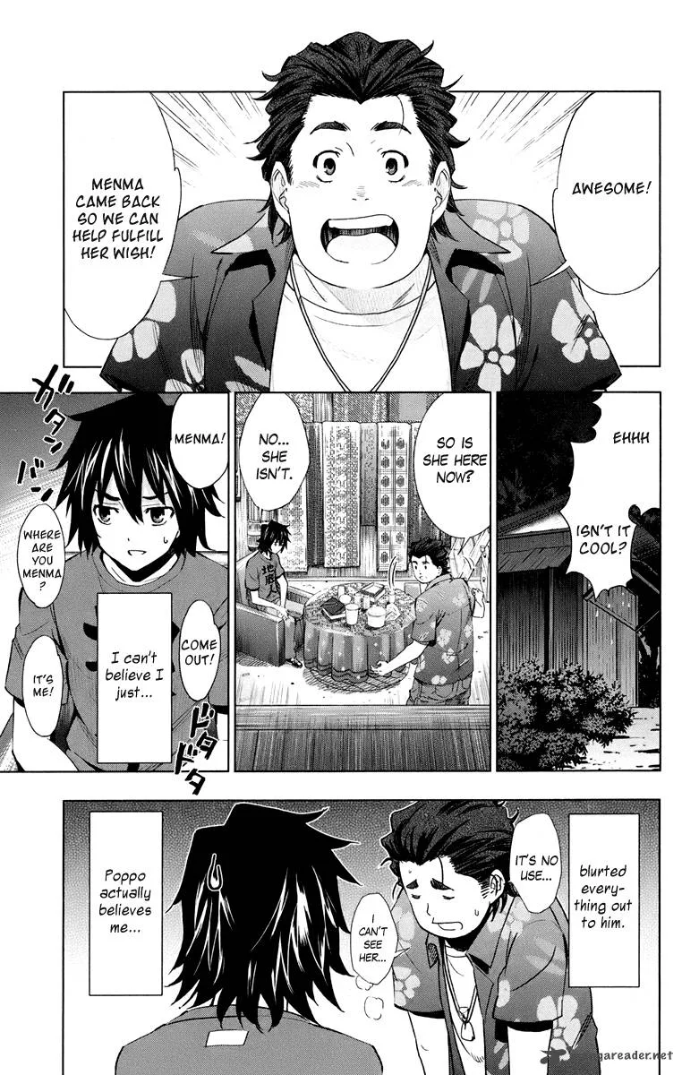 Ano Hi Mita Hana no Namae o Bokutachi wa Mada Shiranai. Chapter 1 page 69
