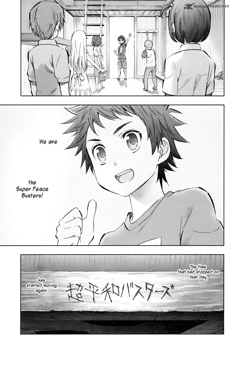 Ano Hi Mita Hana no Namae o Bokutachi wa Mada Shiranai. Chapter 1 page 71