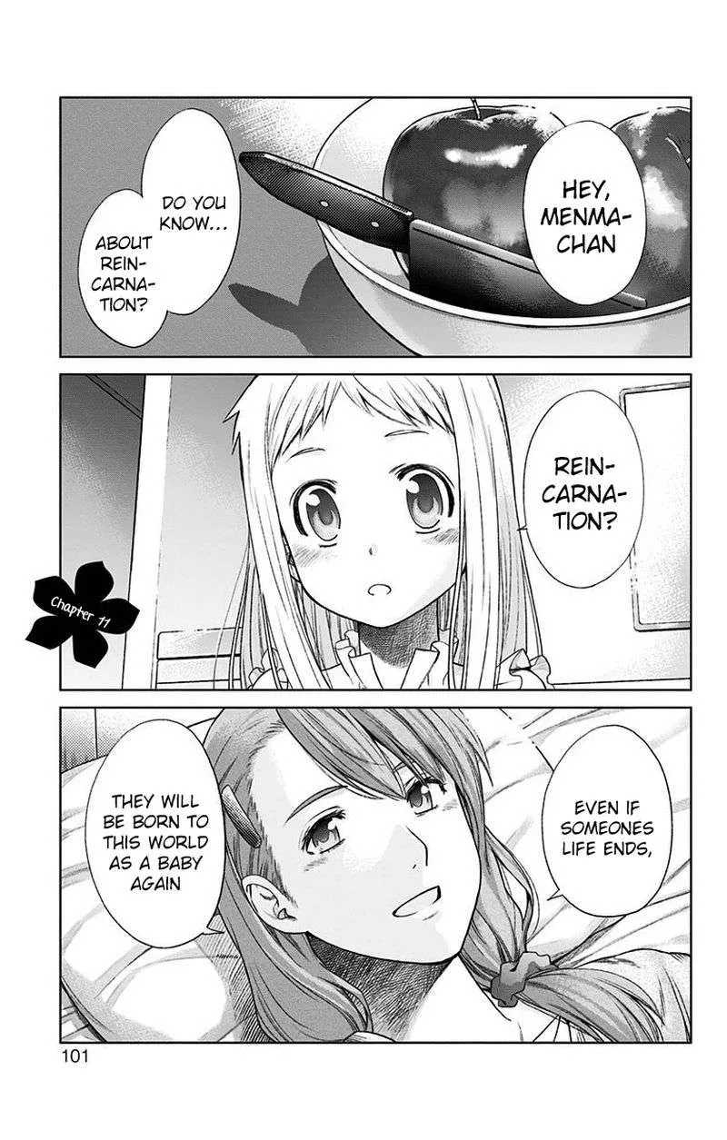 Ano Hi Mita Hana no Namae o Bokutachi wa Mada Shiranai. Chapter 11 page 1