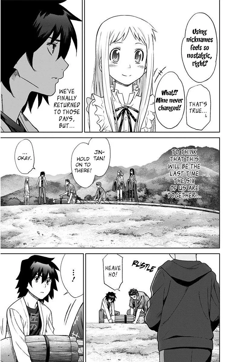 Ano Hi Mita Hana no Namae o Bokutachi wa Mada Shiranai. Chapter 12 page 17