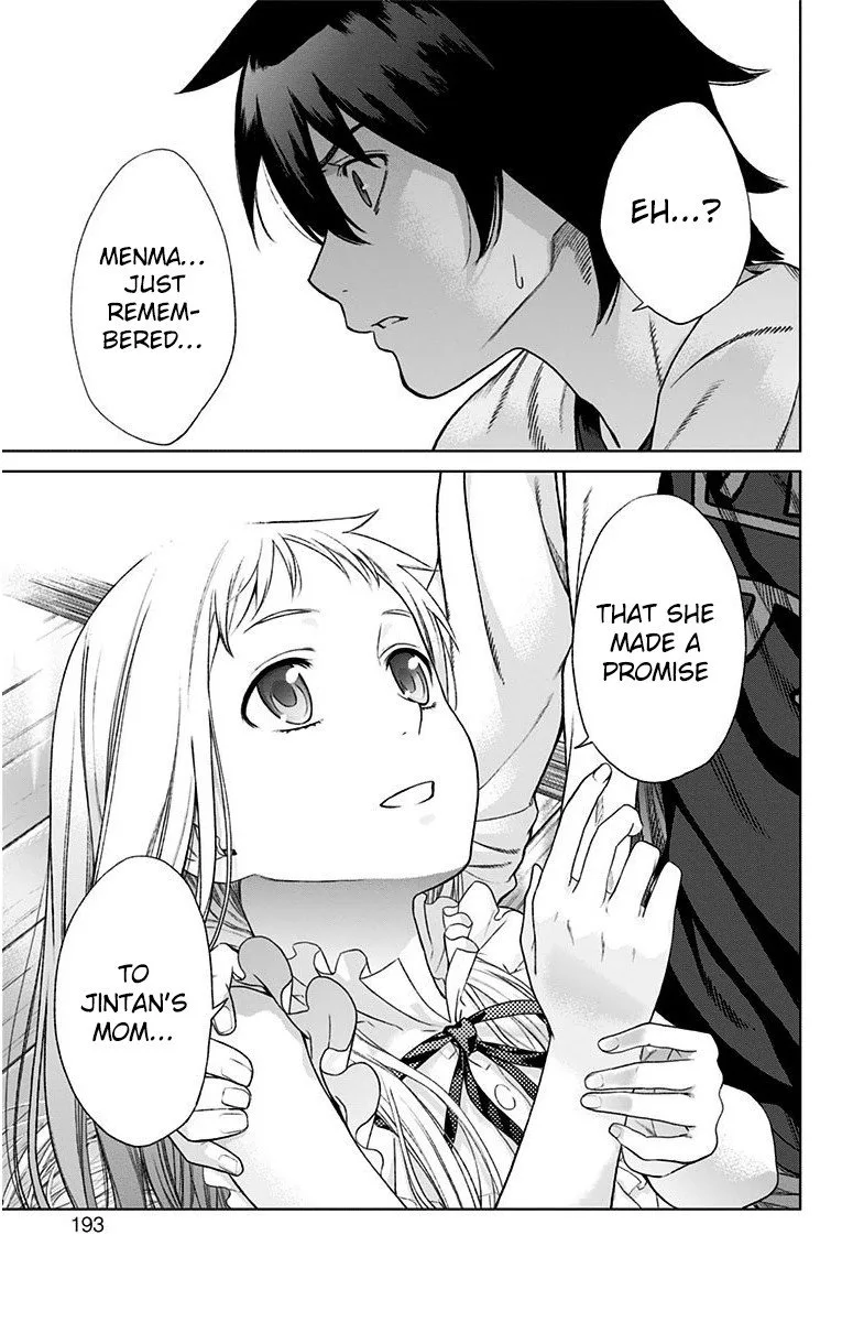 Ano Hi Mita Hana no Namae o Bokutachi wa Mada Shiranai. Chapter 12 page 46