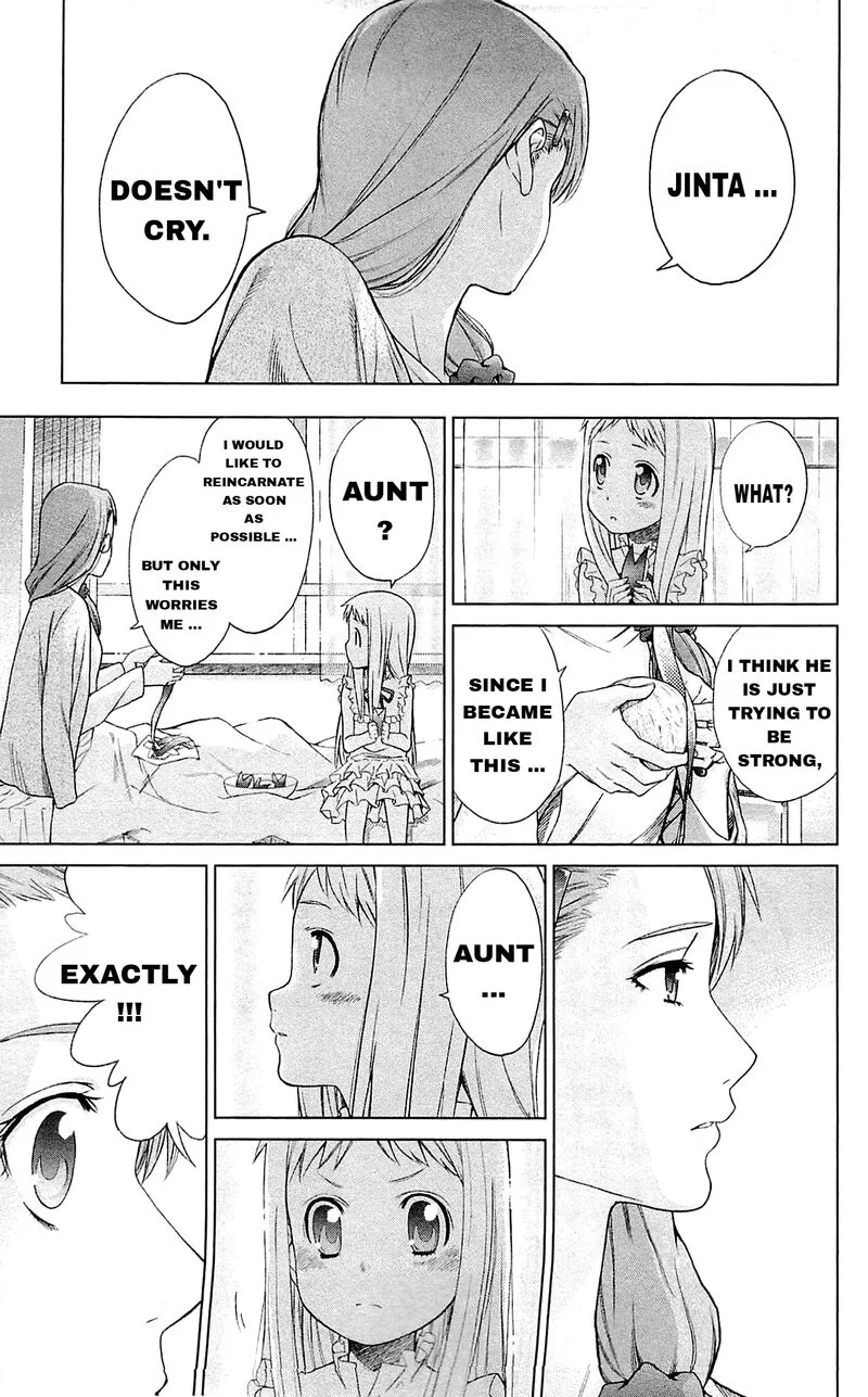 Ano Hi Mita Hana no Namae o Bokutachi wa Mada Shiranai. Chapter 13 page 3