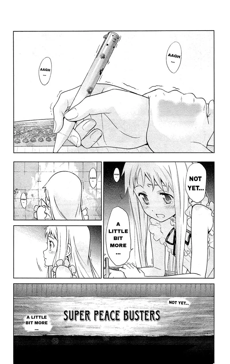 Ano Hi Mita Hana no Namae o Bokutachi wa Mada Shiranai. Chapter 13 page 21