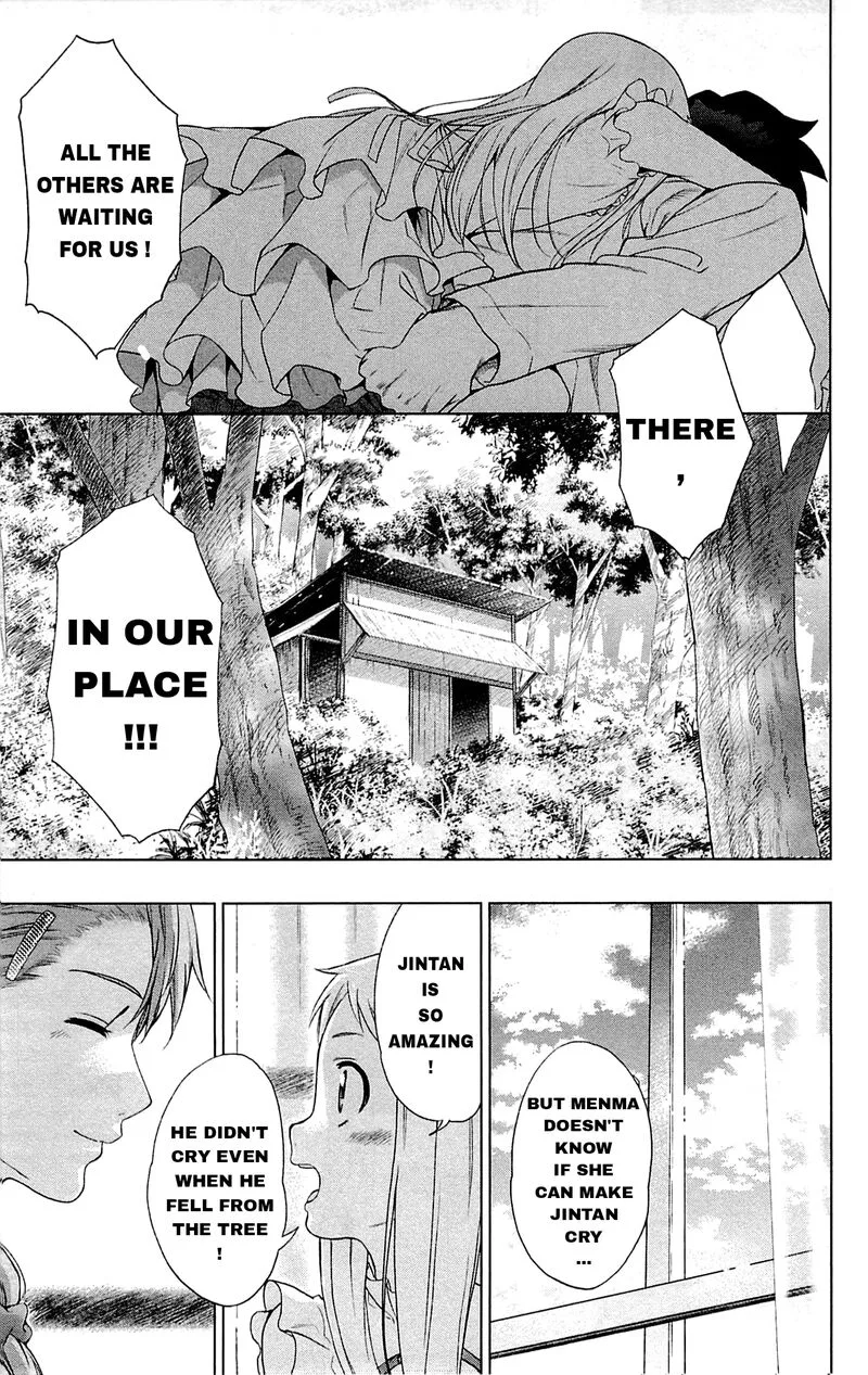 Ano Hi Mita Hana no Namae o Bokutachi wa Mada Shiranai. Chapter 13 page 9