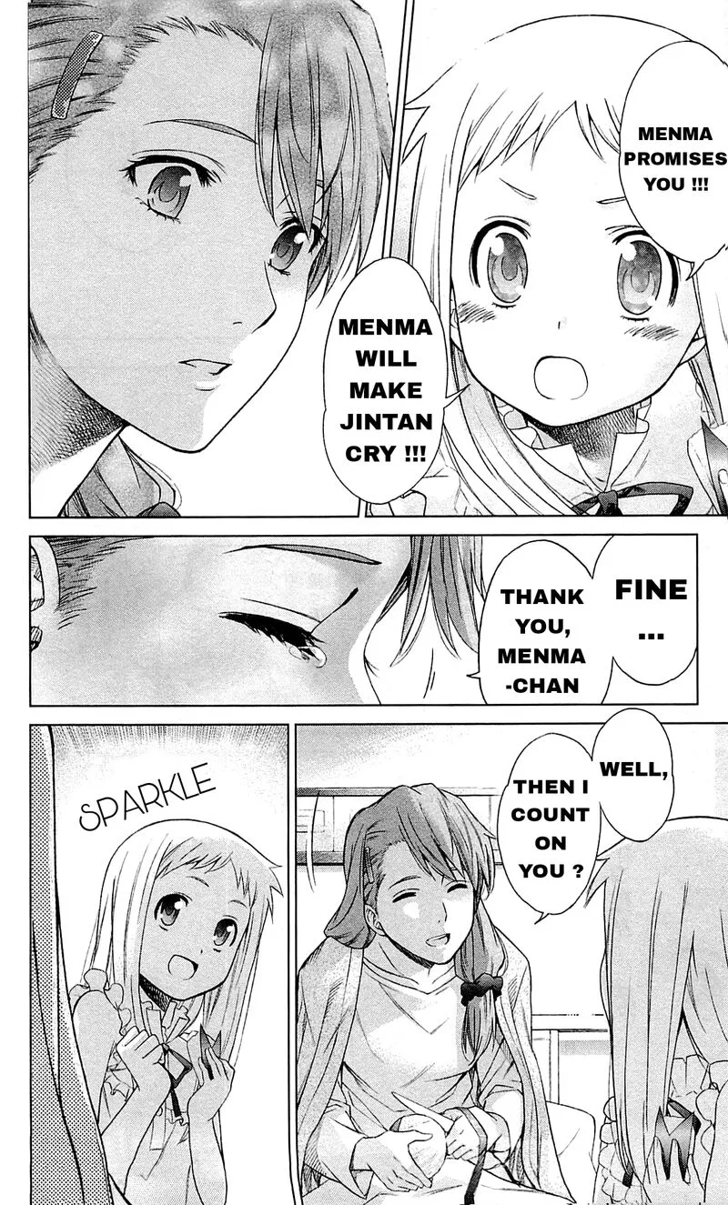 Ano Hi Mita Hana no Namae o Bokutachi wa Mada Shiranai. Chapter 13 page 4