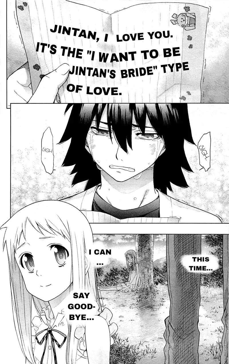 Ano Hi Mita Hana no Namae o Bokutachi wa Mada Shiranai. Chapter 13 page 27