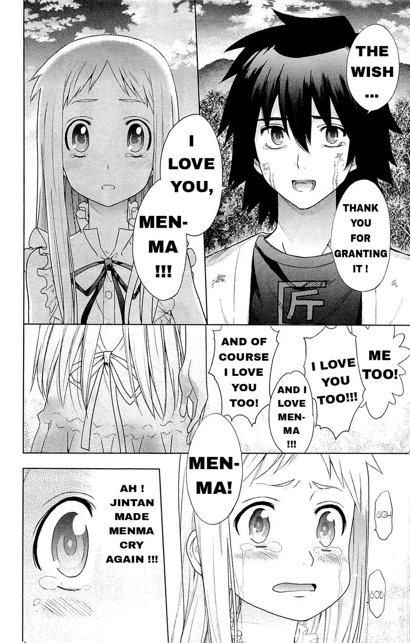 Ano Hi Mita Hana no Namae o Bokutachi wa Mada Shiranai. Chapter 13 page 31
