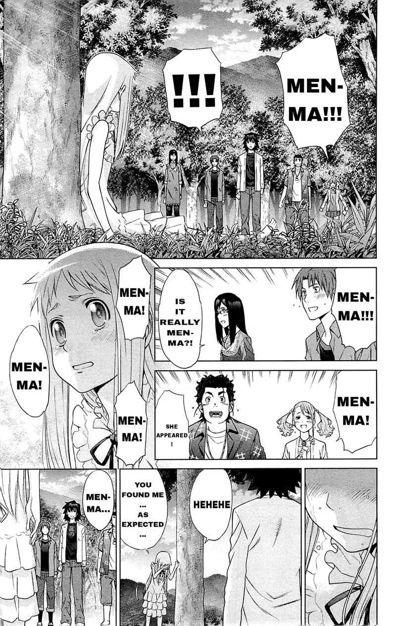 Ano Hi Mita Hana no Namae o Bokutachi wa Mada Shiranai. Chapter 13 page 30